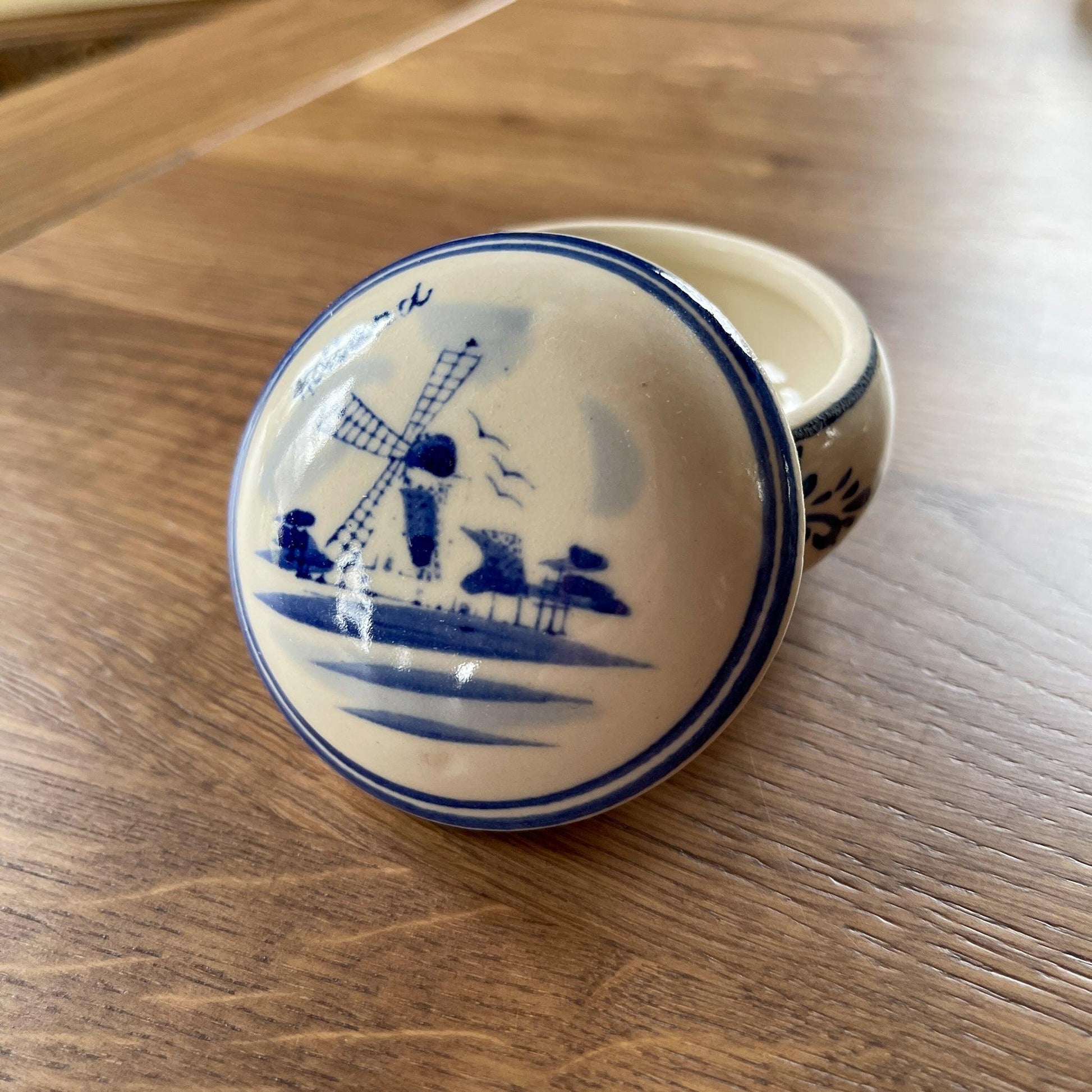 Potje met deksel Delfts Blauw - Bamestra Curiosa