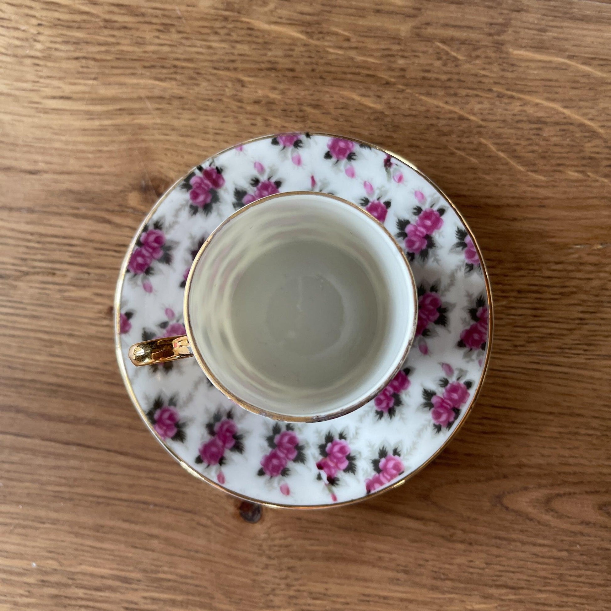 Set van 2 espresso kopjes en schotels - Bamestra Curiosa