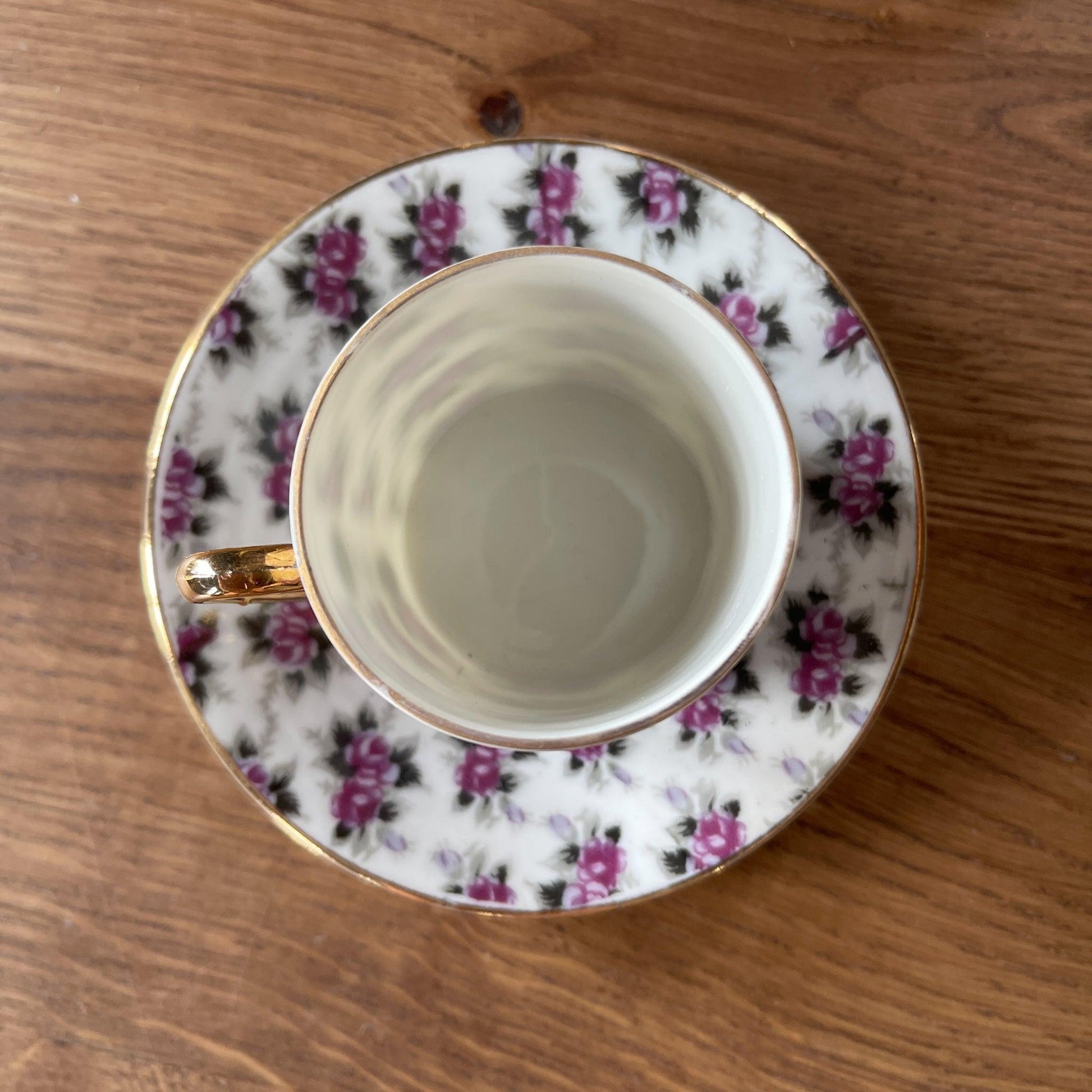 Set van 2 espresso kopjes en schotels - Bamestra Curiosa