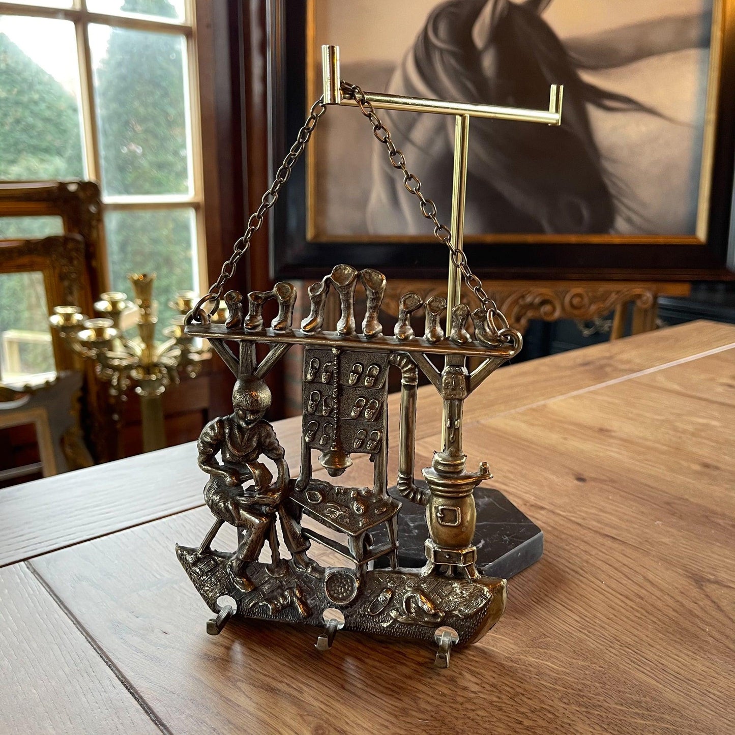 Sleutel rekje van koper van een schoenmaker - Bamestra Curiosa