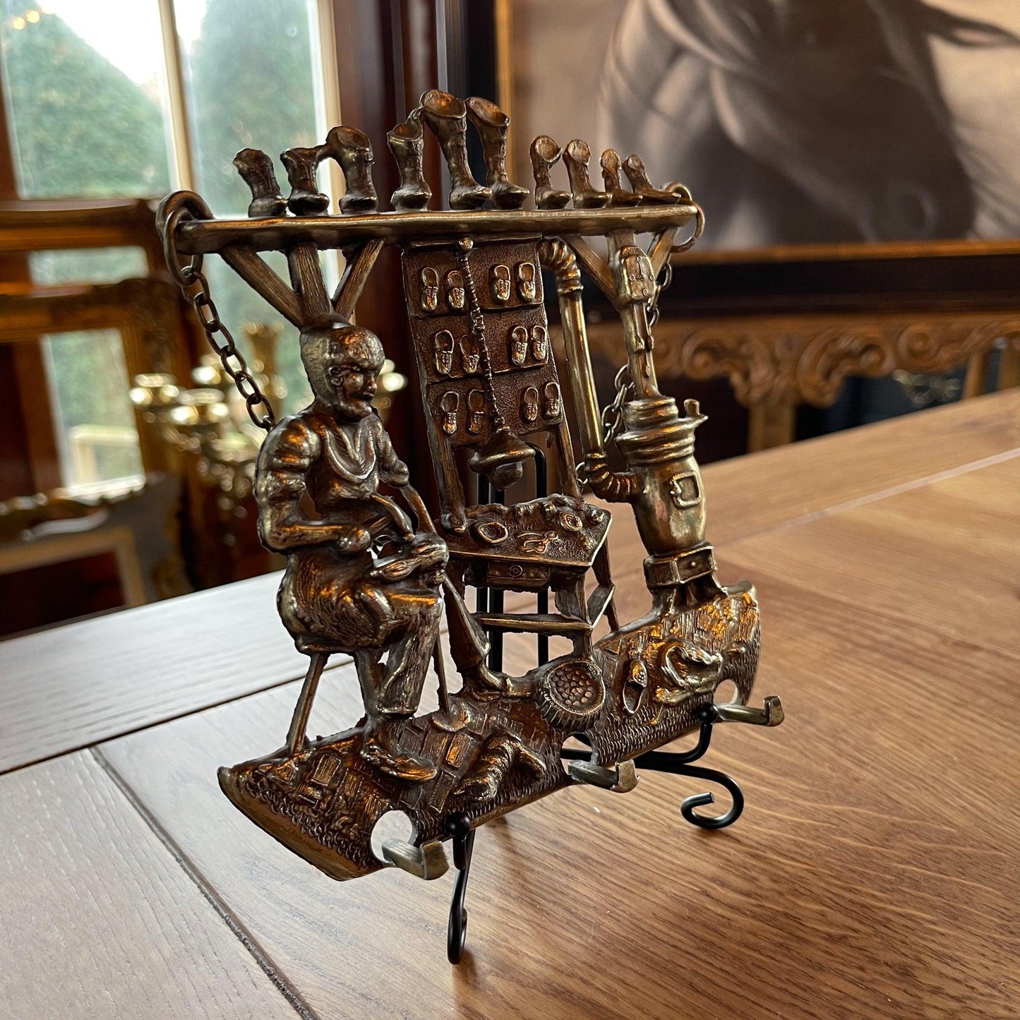 Sleutel rekje van koper van een schoenmaker - Bamestra Curiosa