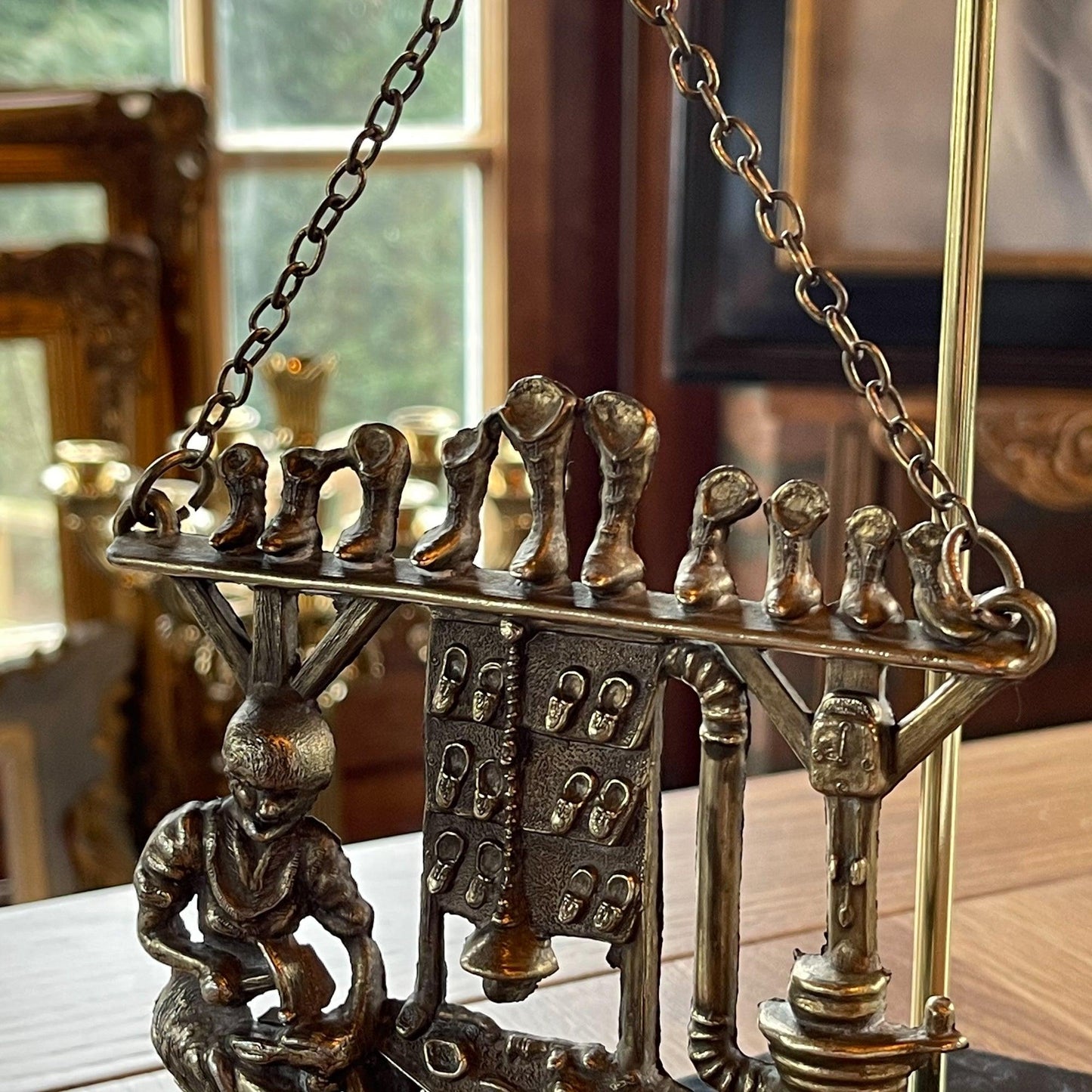 Sleutel rekje van koper van een schoenmaker - Bamestra Curiosa