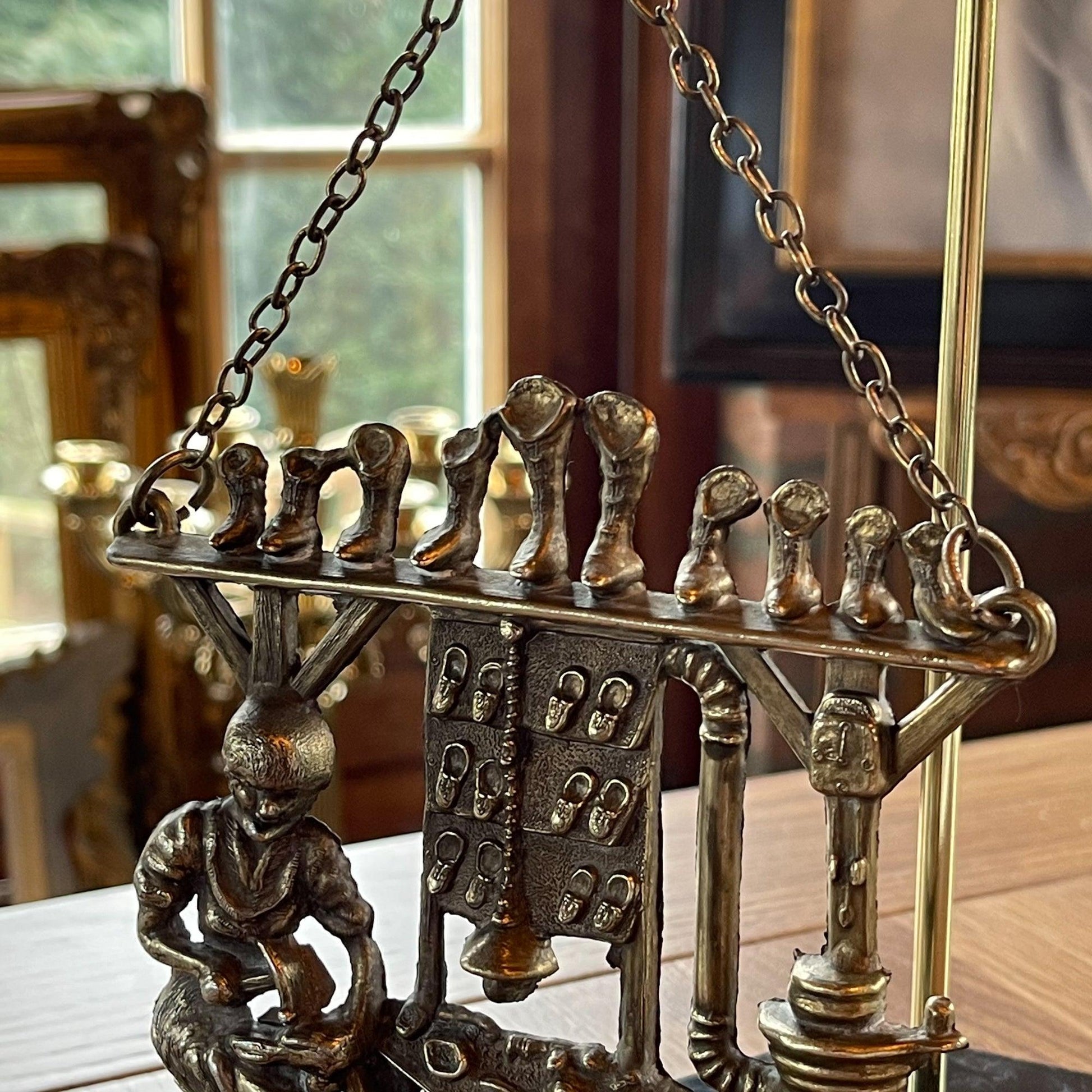 Sleutel rekje van koper van een schoenmaker - Bamestra Curiosa