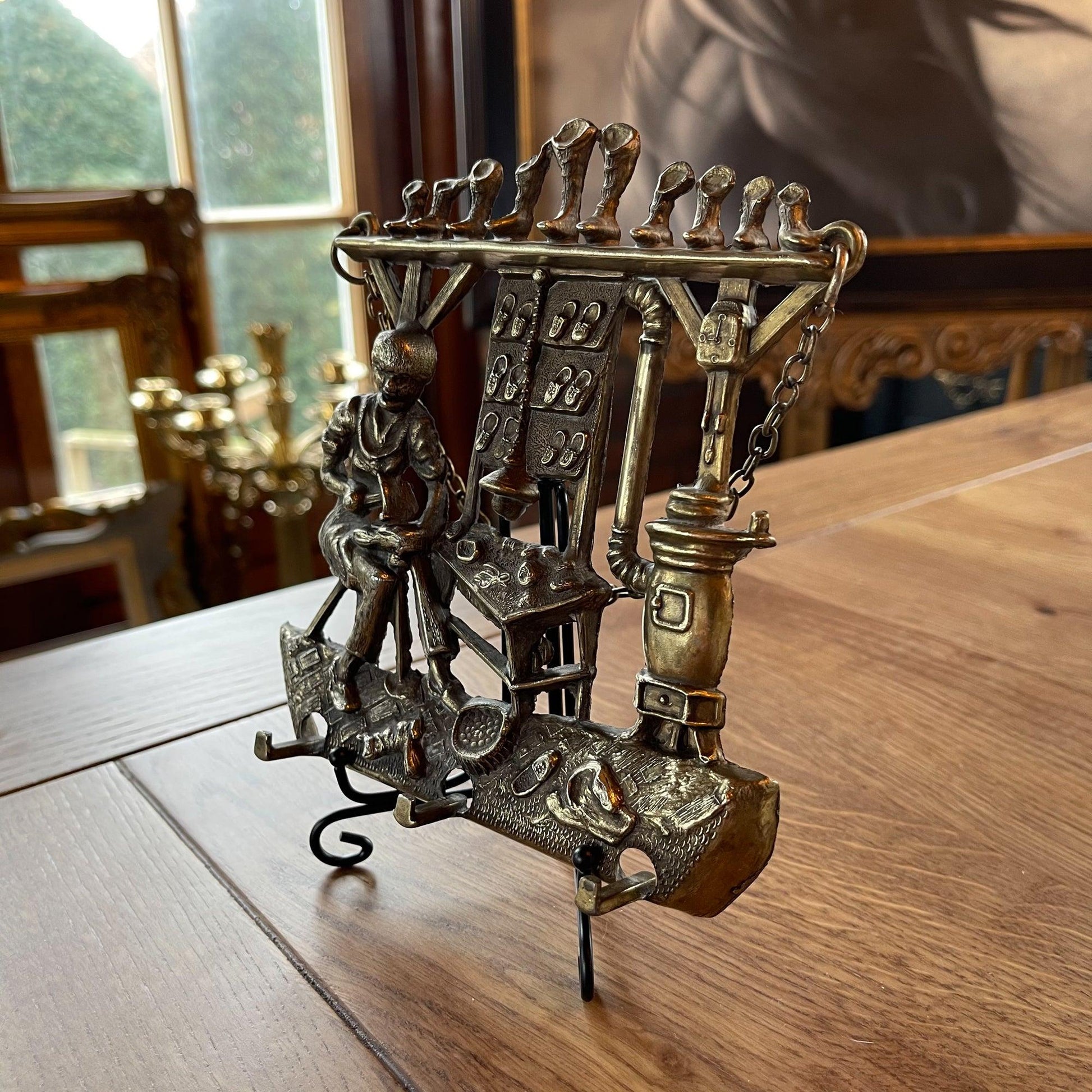 Sleutel rekje van koper van een schoenmaker - Bamestra Curiosa