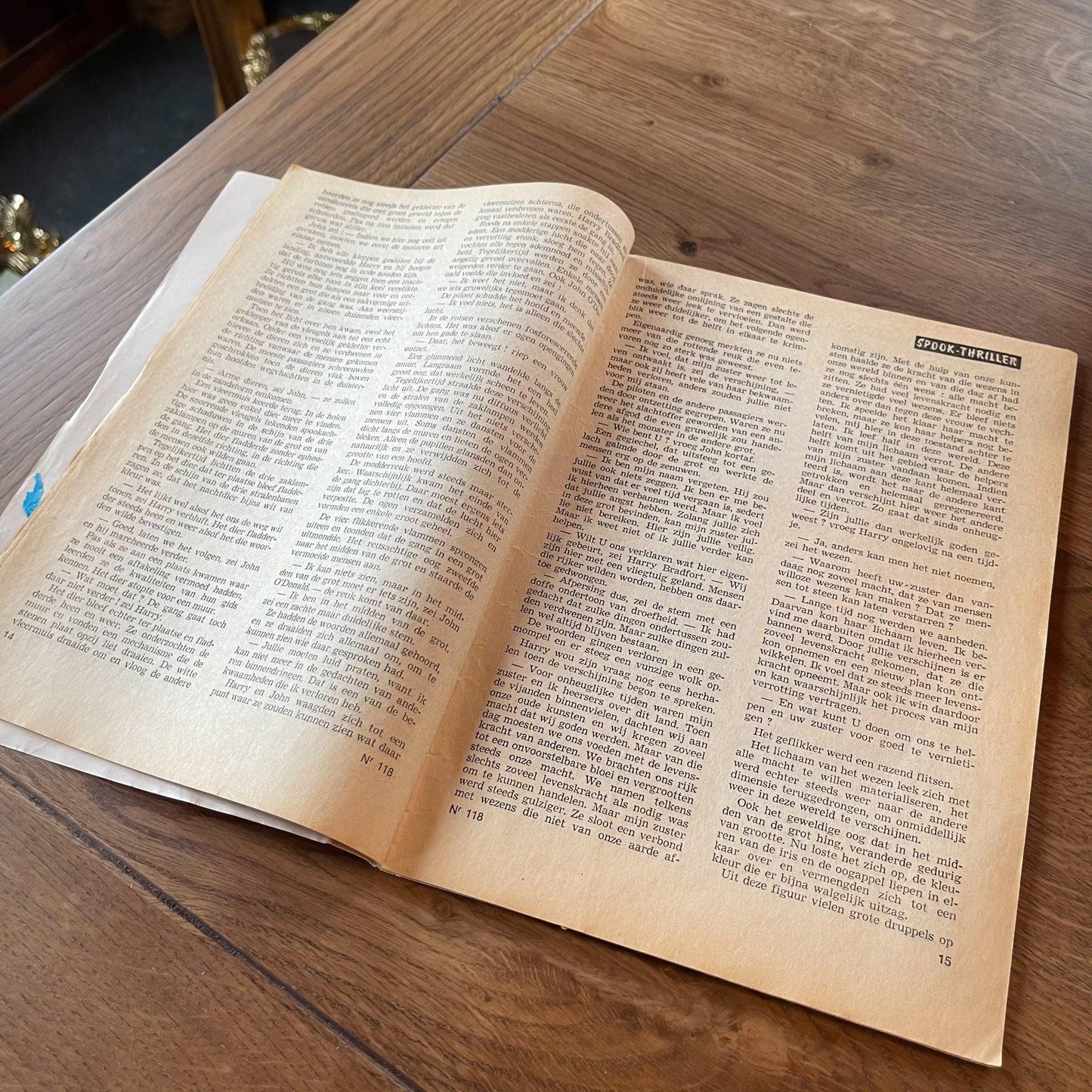 Spook-Thriller De stenen godin - Bamestra Curiosa