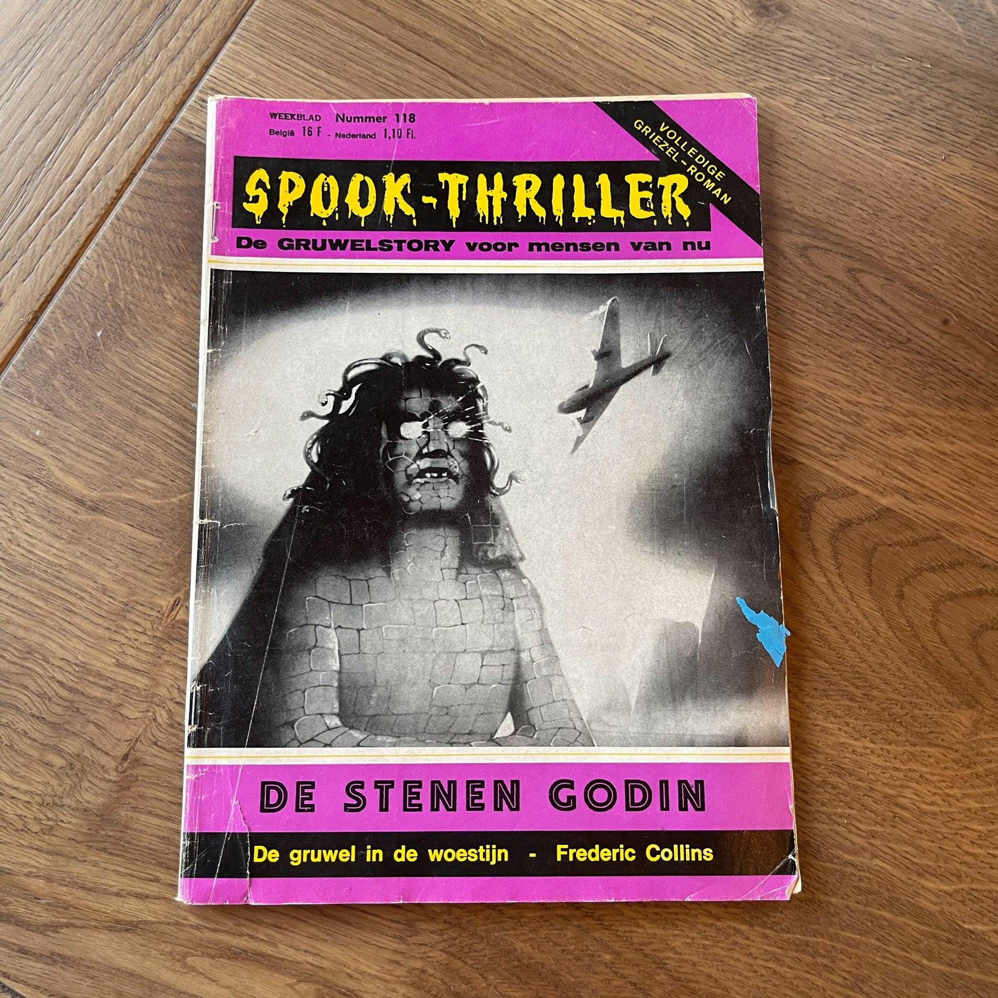 Spook-Thriller De stenen godin - Bamestra Curiosa
