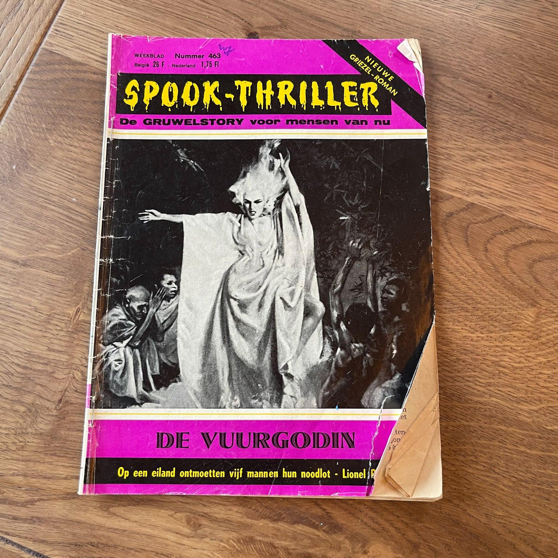 Spook-Thriller De vuurgodin - Bamestra Curiosa