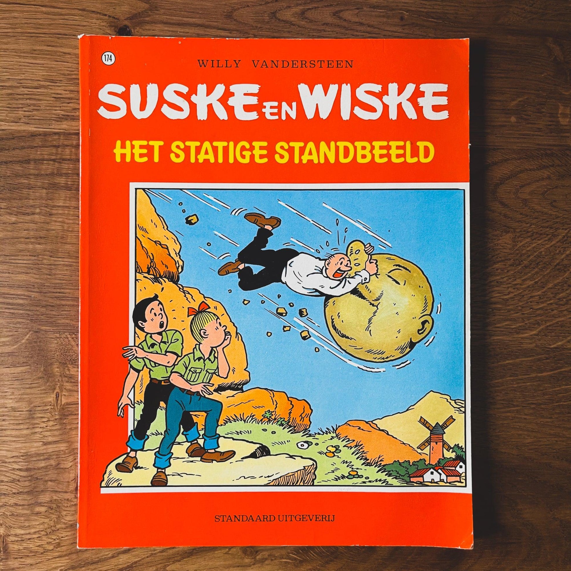 Suske en Wiske 174 Het Statige Standbeeld - Bamestra Curiosa