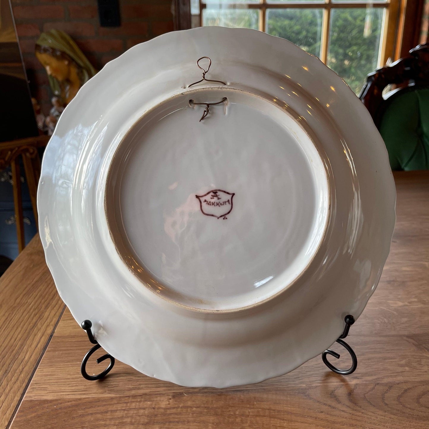 Wandbord van Makkum met afbeelding van paard - Bamestra Curiosa