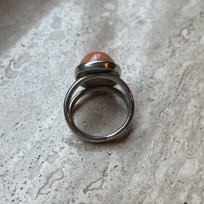 Zilveren ring met kwarts van Wim Lammers - Bamestra Curiosa