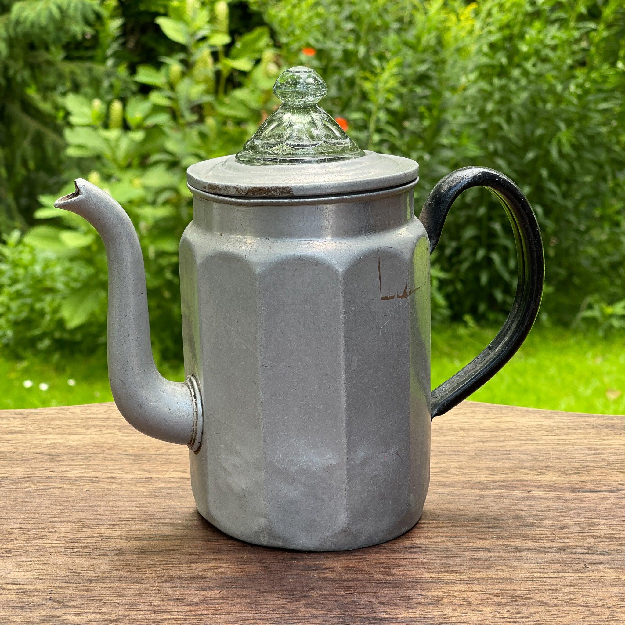 Aluminium thee / koffiepot - The Collectionist