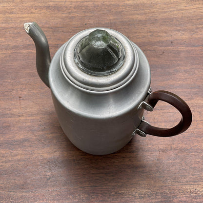 Aluminium thee / koffiepot - Bamestra Curiosa