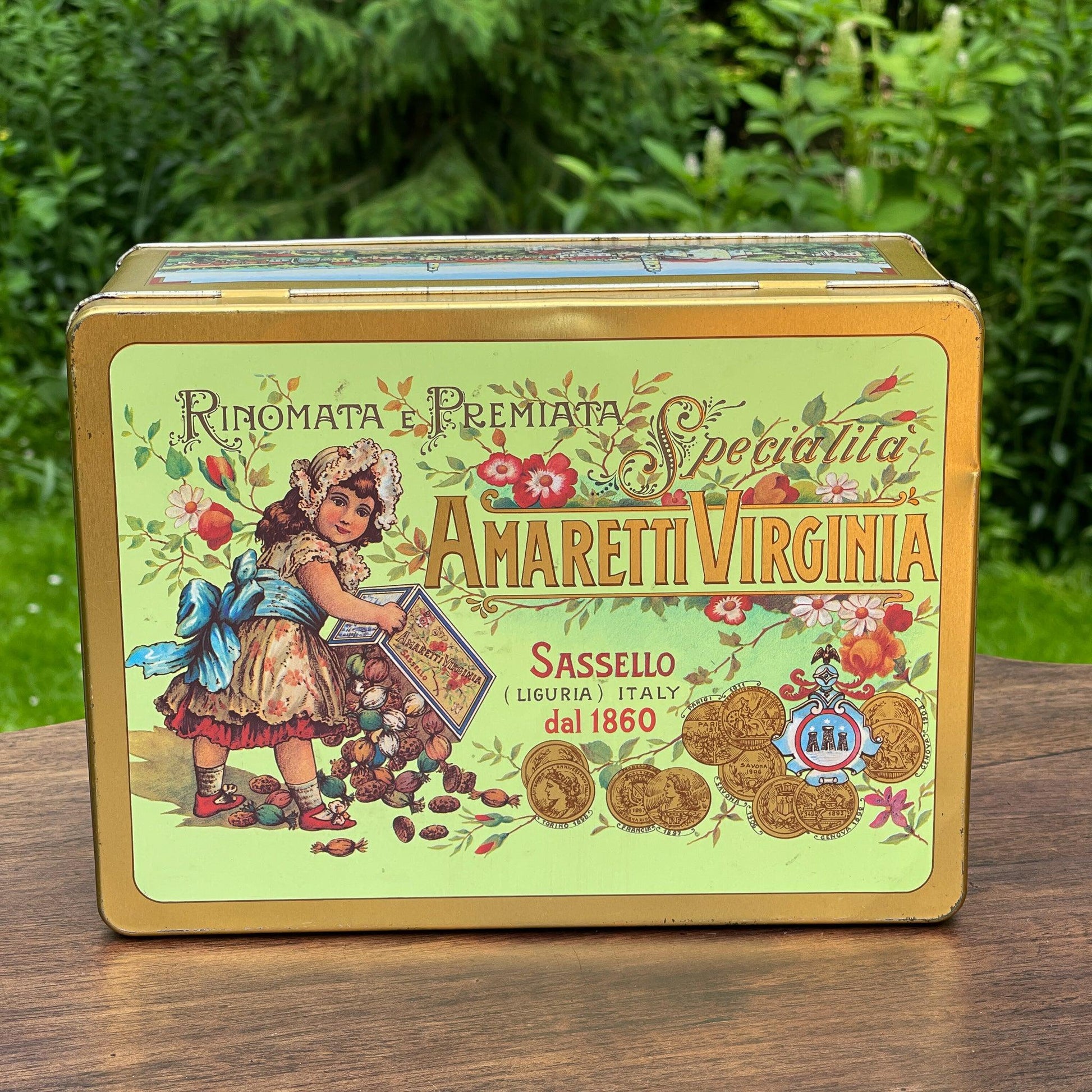 Amaretti Virginia Sassello koekblik - Bamestra Curiosa