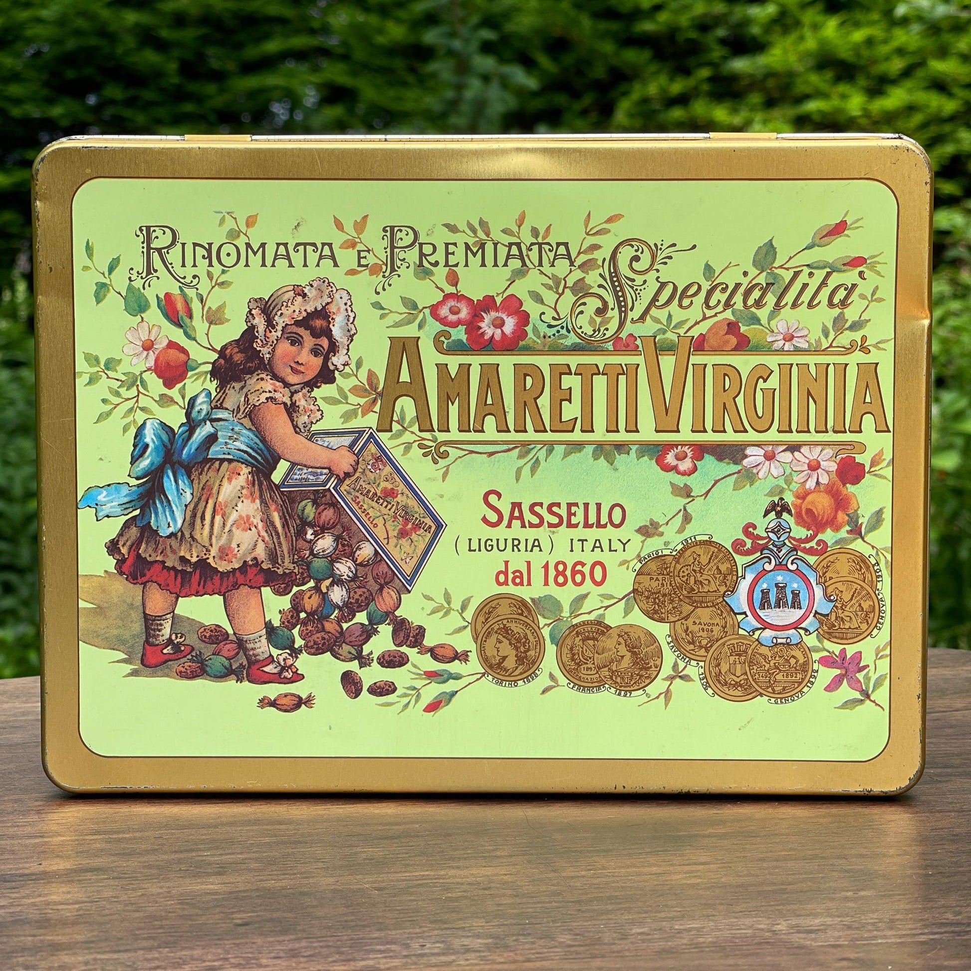 Amaretti Virginia Sassello koekblik - Bamestra Curiosa