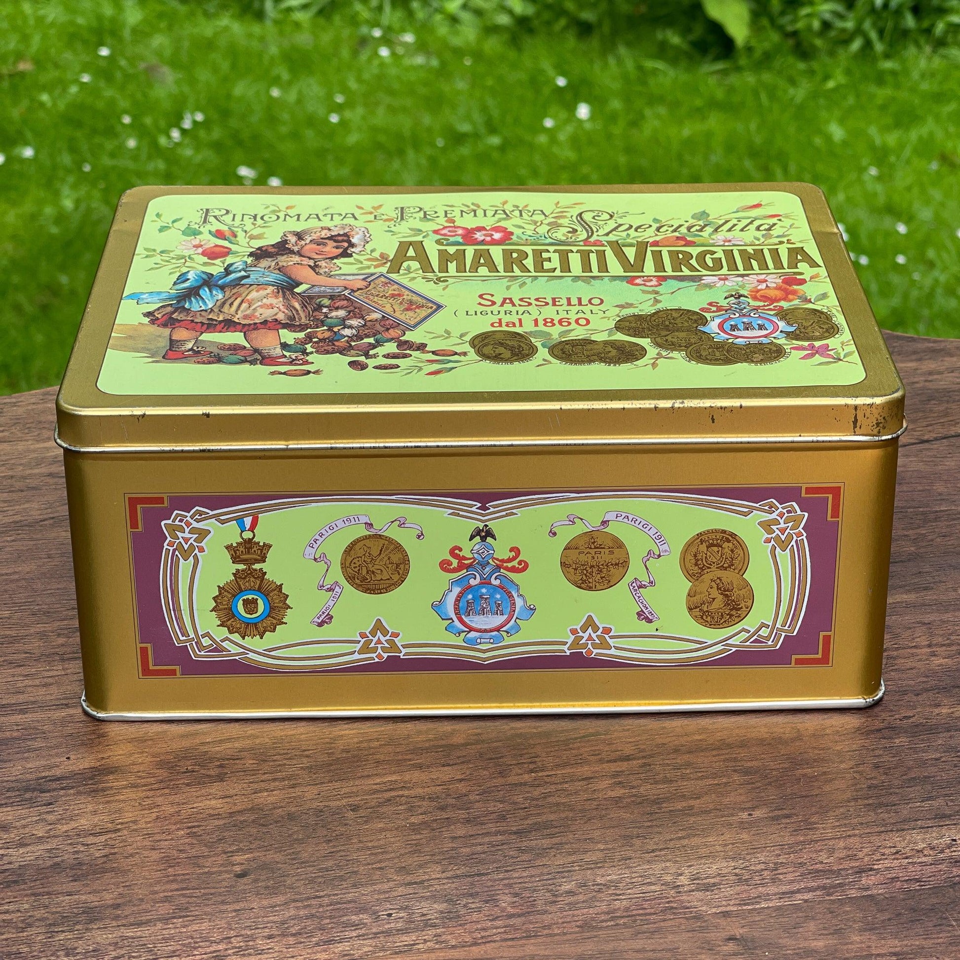 Amaretti Virginia Sassello koekblik - Bamestra Curiosa