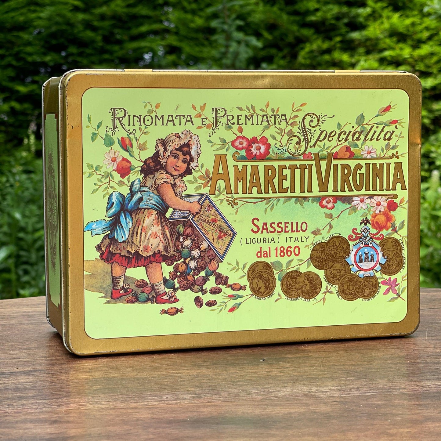 Amaretti Virginia Sassello koekblik - Bamestra Curiosa