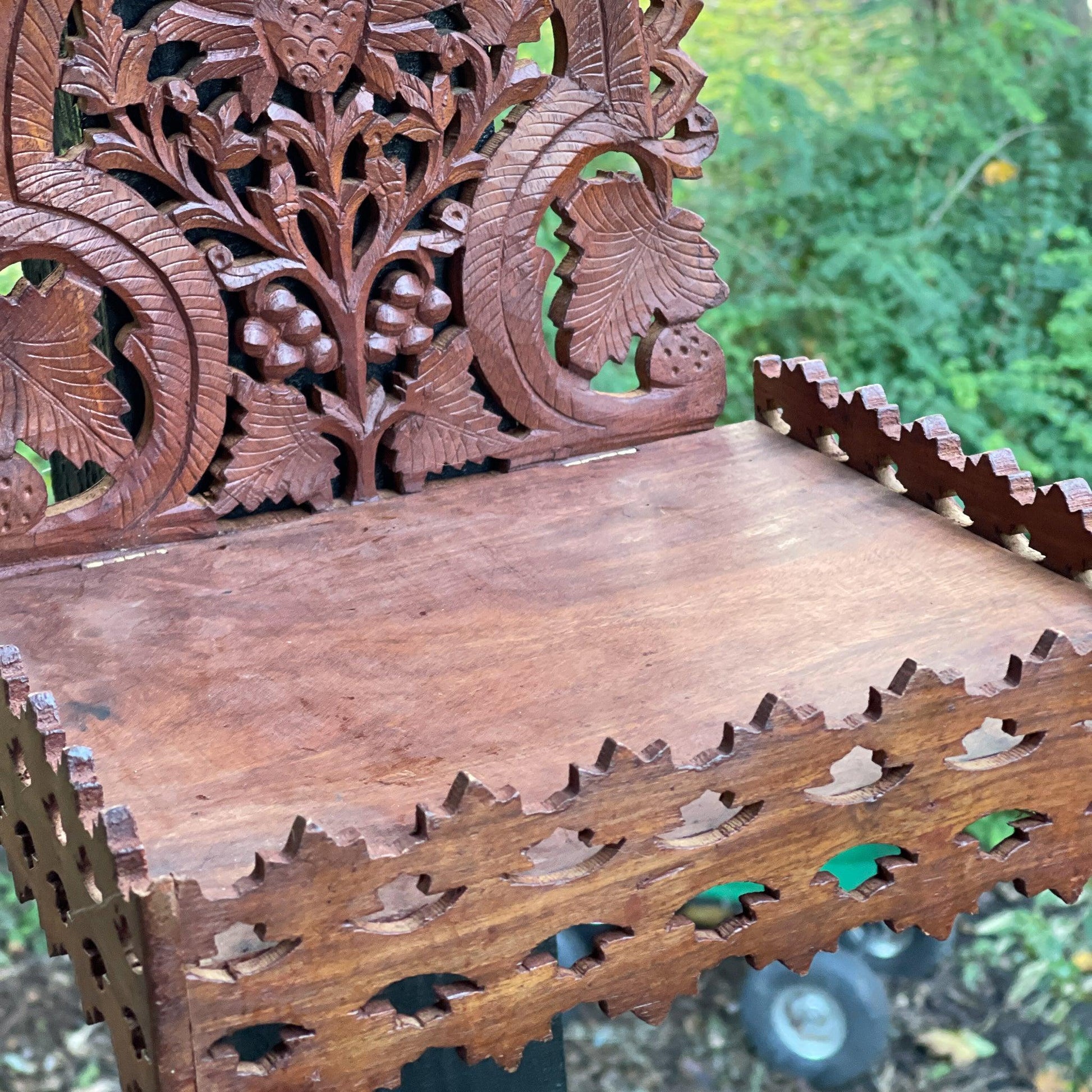 Antiek altaar houtsnijwerk - Bamestra Curiosa