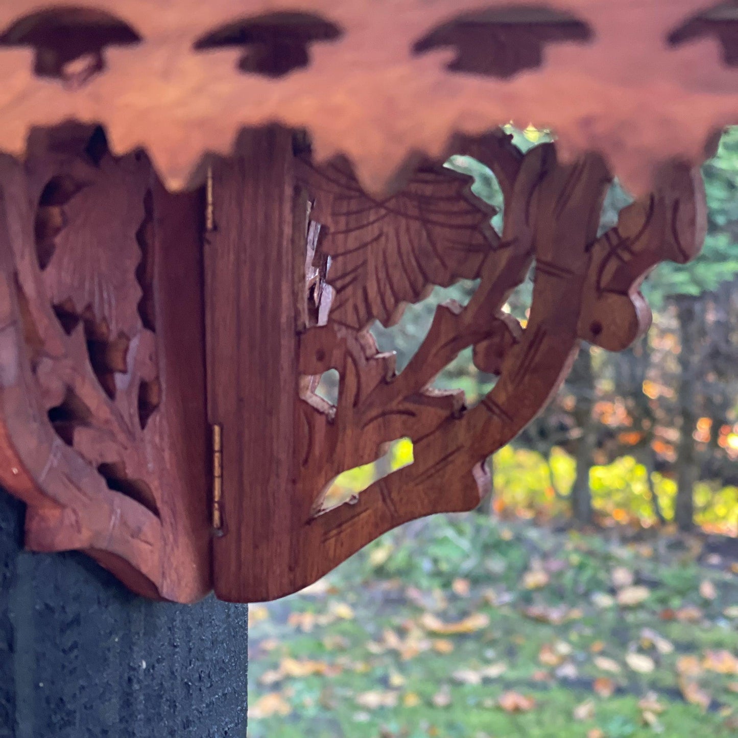 Antiek altaar houtsnijwerk - Bamestra Curiosa