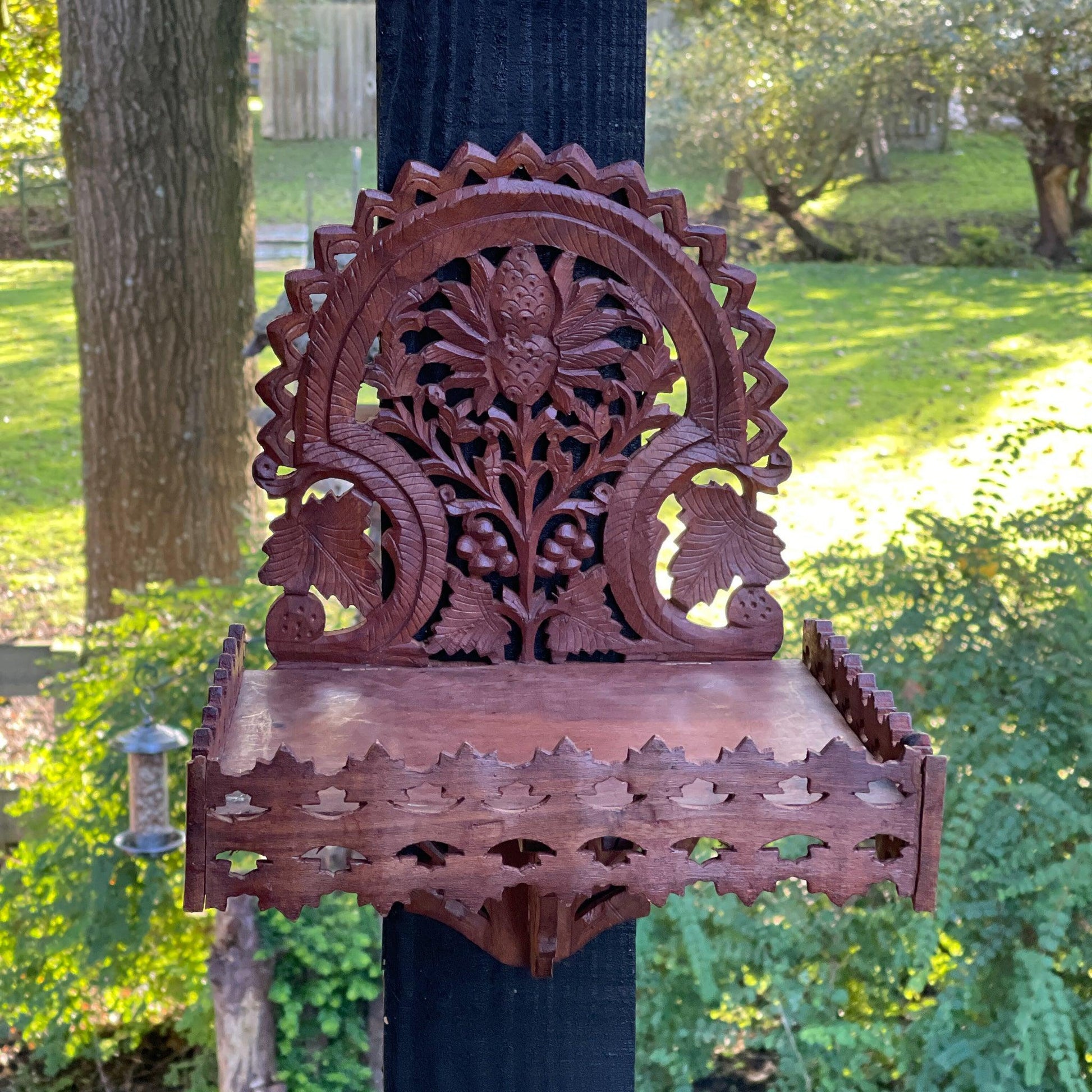 Antiek altaar houtsnijwerk - Bamestra Curiosa