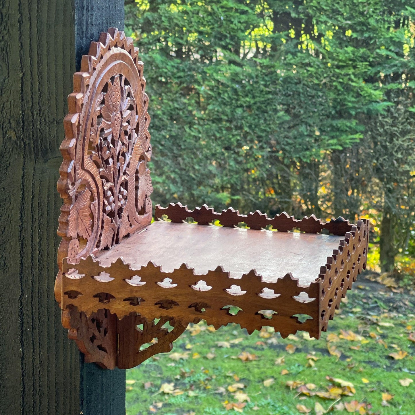 Antiek altaar houtsnijwerk - Bamestra Curiosa