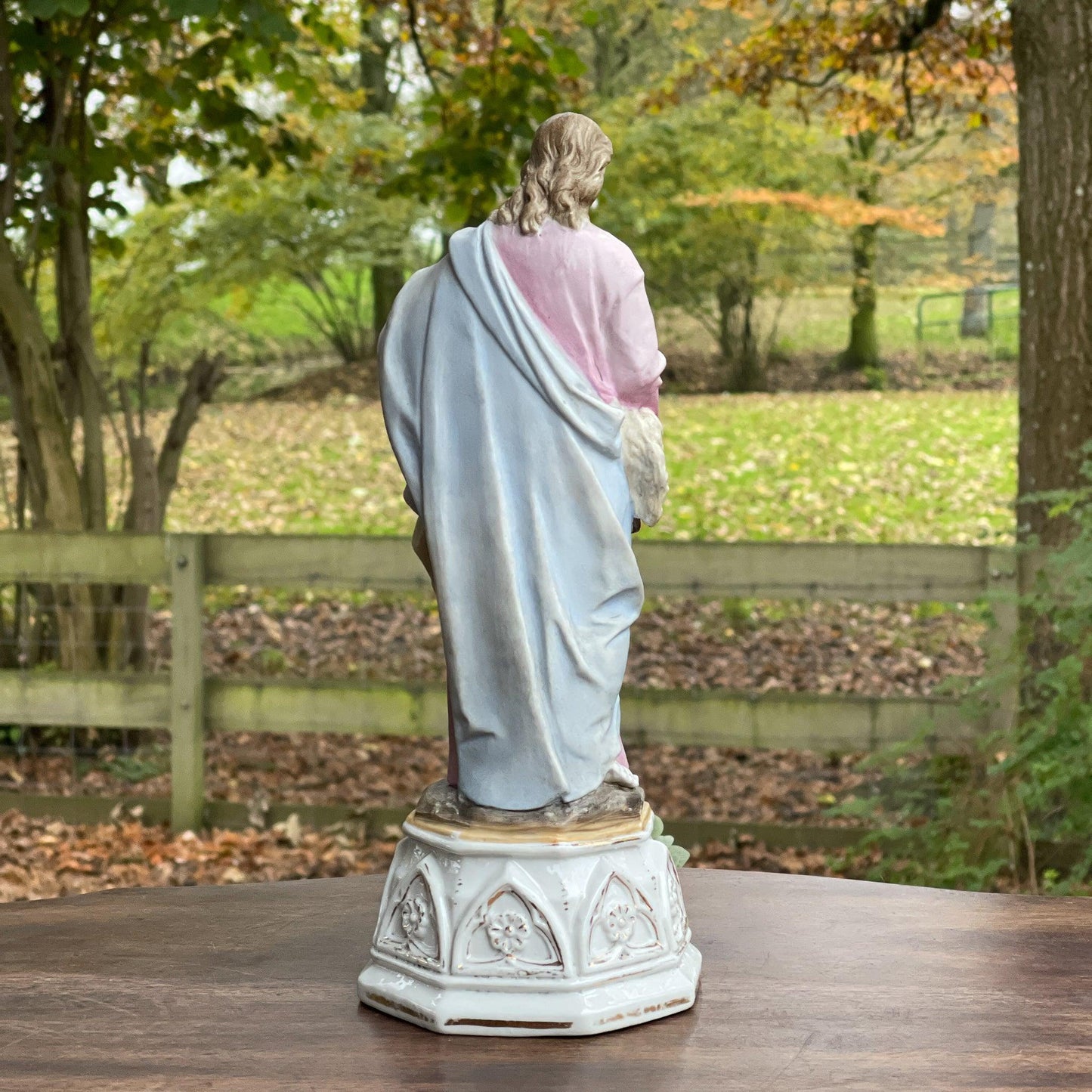 Antiek biscuit beeld Jezus - Bamestra Curiosa