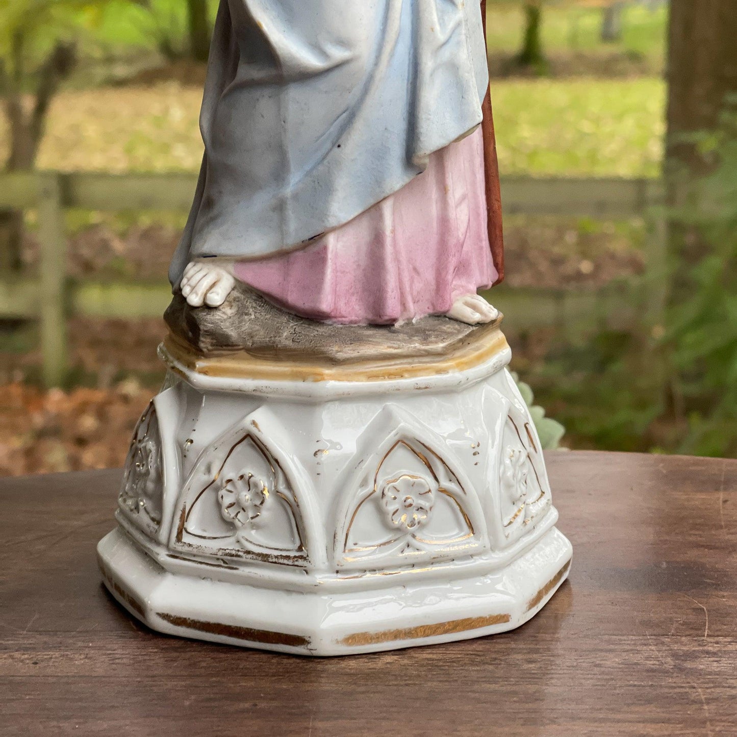 Antiek biscuit beeld Jezus - Bamestra Curiosa