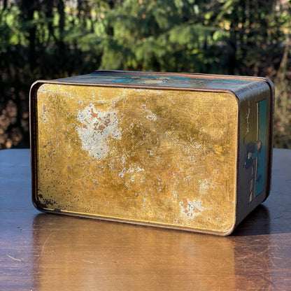 Antiek blik met kinderen in klederdracht - Bamestra Curiosa