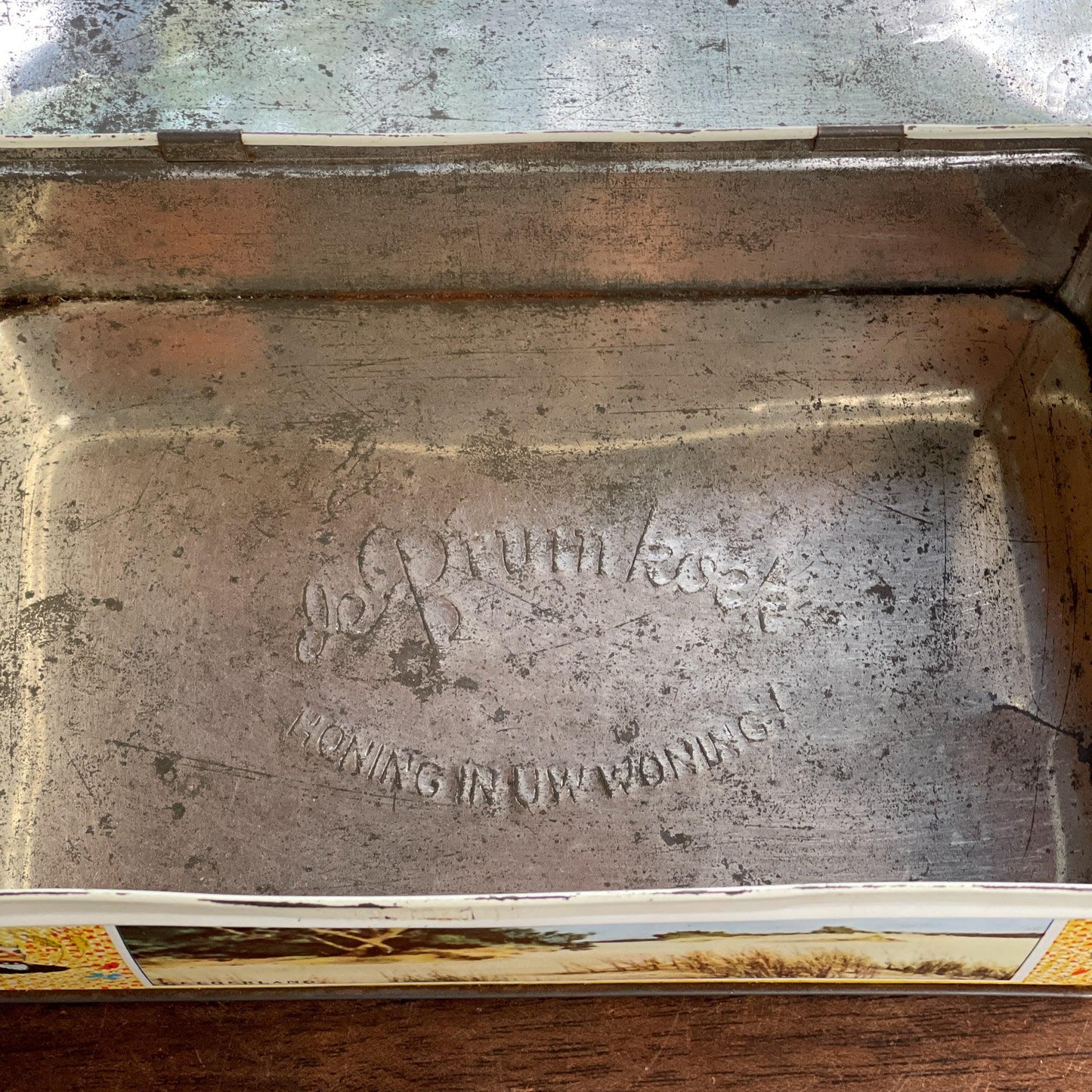 Antiek blik van De Bruinkoek - Bamestra Curiosa