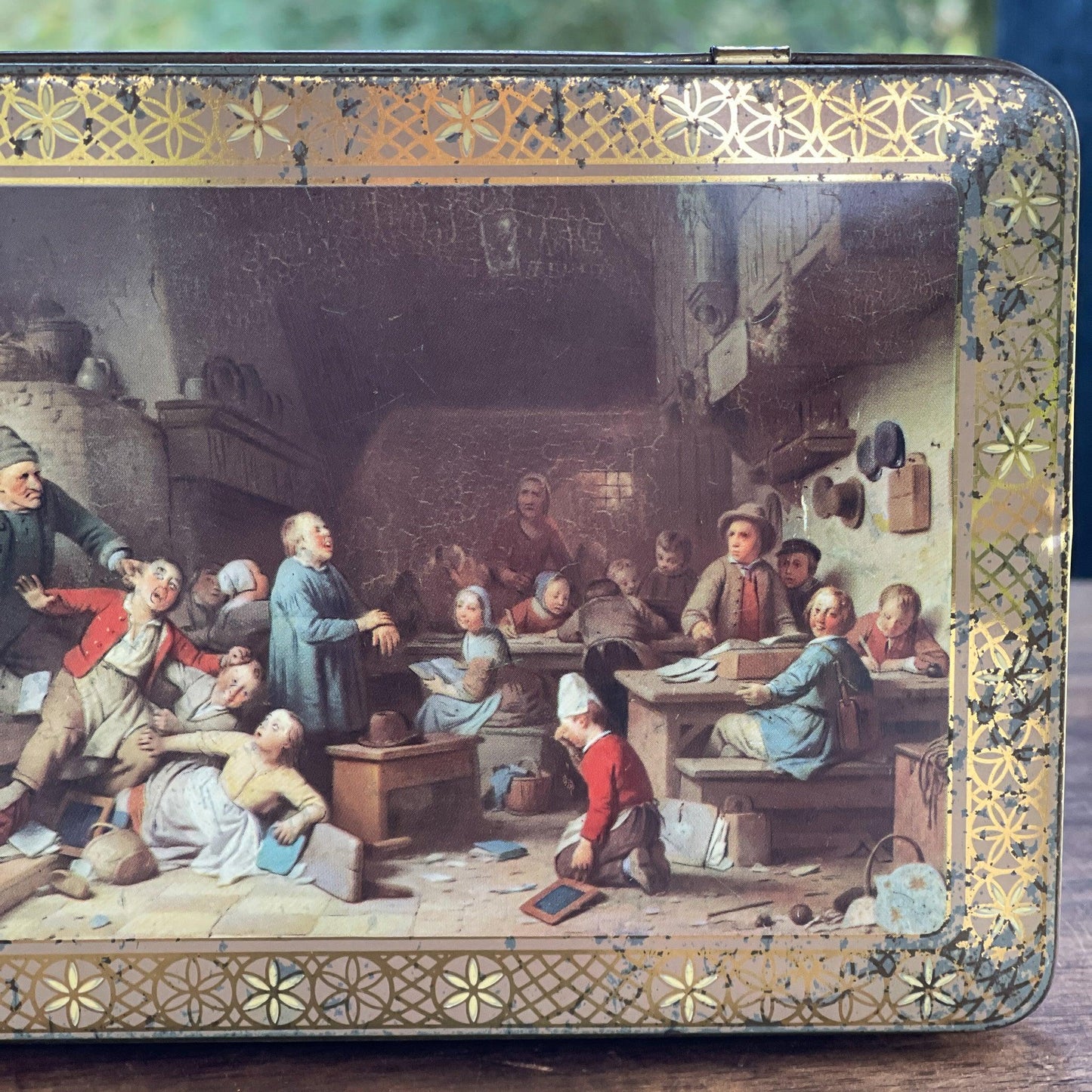 Antiek blik van De Gruijter - Bamestra Curiosa