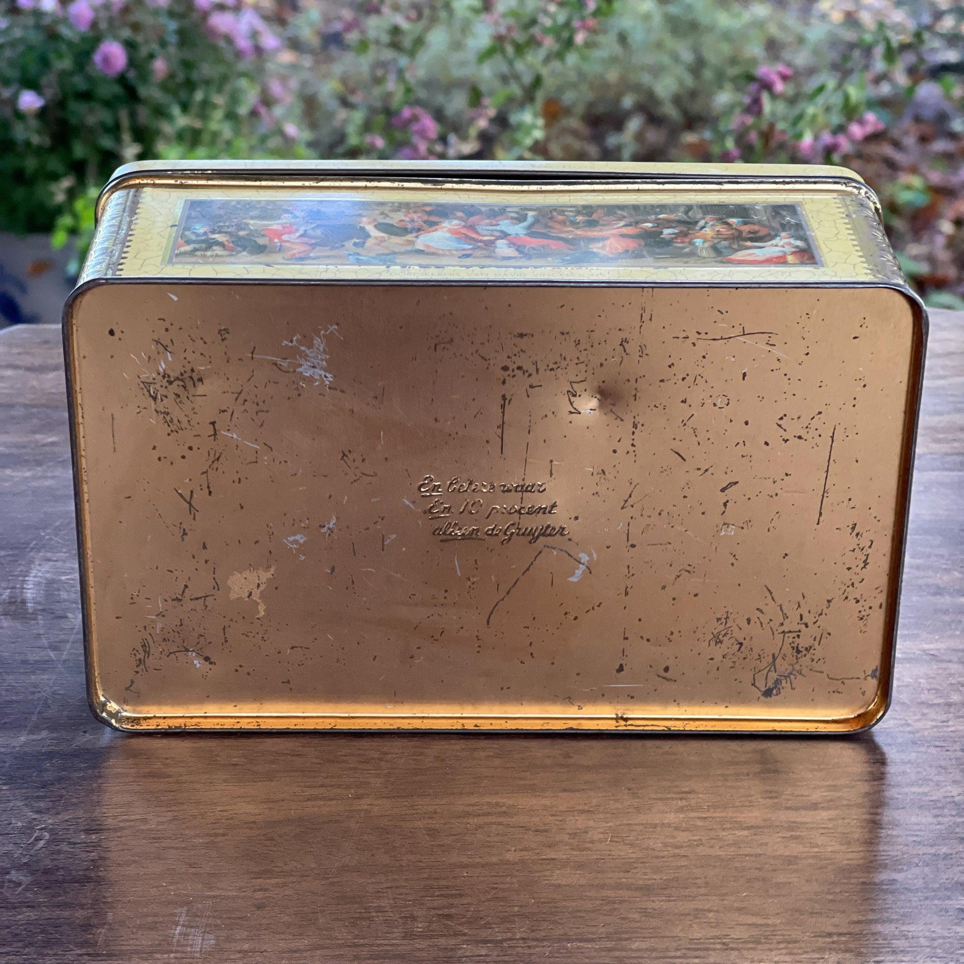 Antiek blik van De Gruijter - Bamestra Curiosa