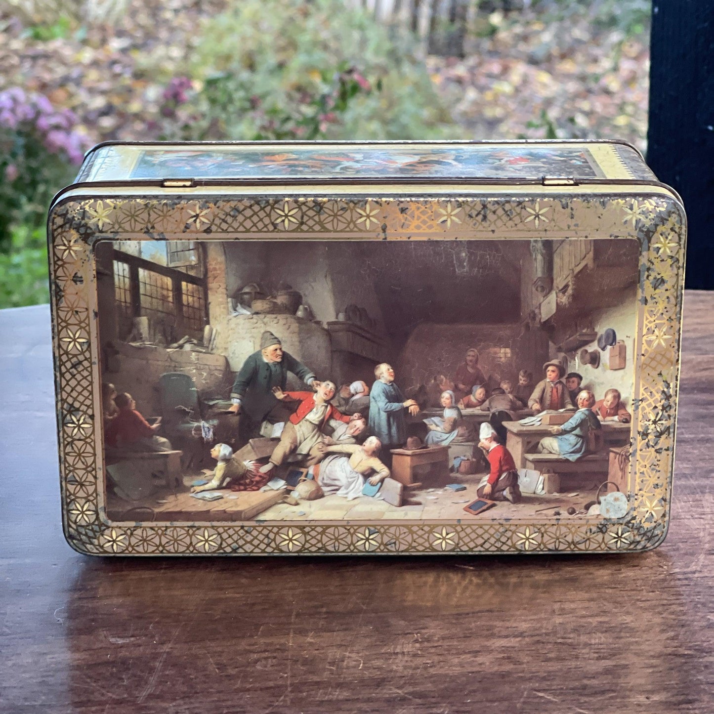 Antiek blik van De Gruijter - Bamestra Curiosa