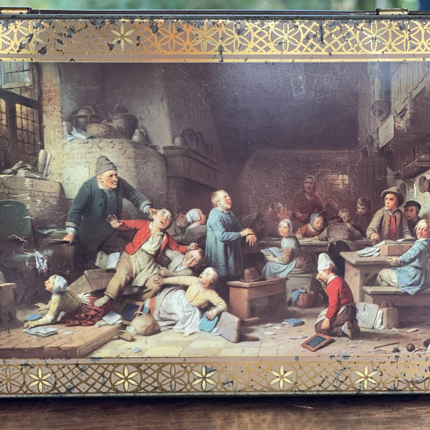 Antiek blik van De Gruijter - Bamestra Curiosa