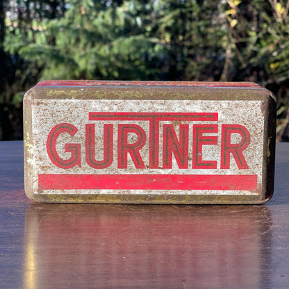 Antiek blik van Gurtner Bougie - Bamestra Curiosa