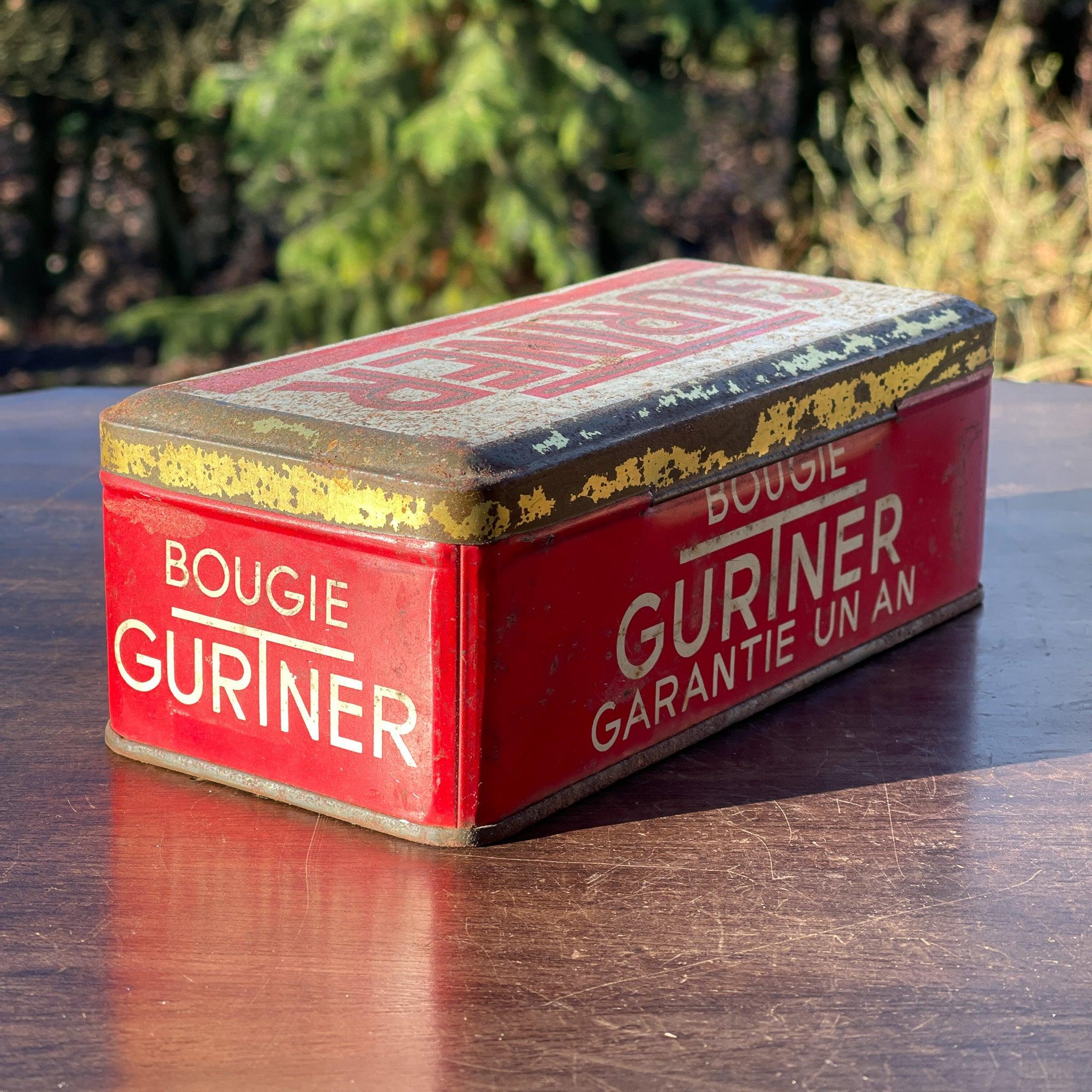 Antiek blik van Gurtner Bougie - Bamestra Curiosa