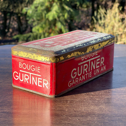 Antiek blik van Gurtner Bougie - Bamestra Curiosa