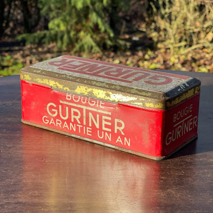 Antiek blik van Gurtner Bougie - Bamestra Curiosa