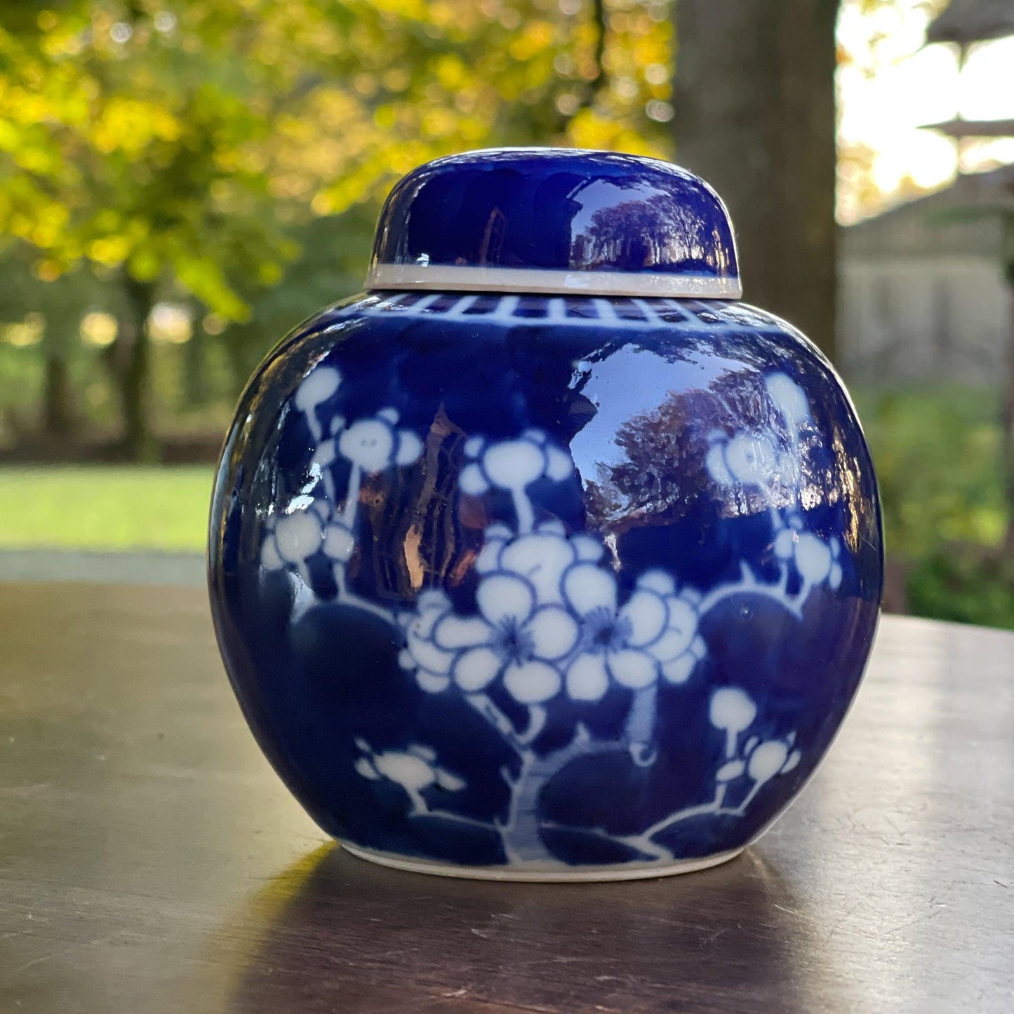 Antiek Chinees Gemberpotje met kurk - Bamestra Curiosa