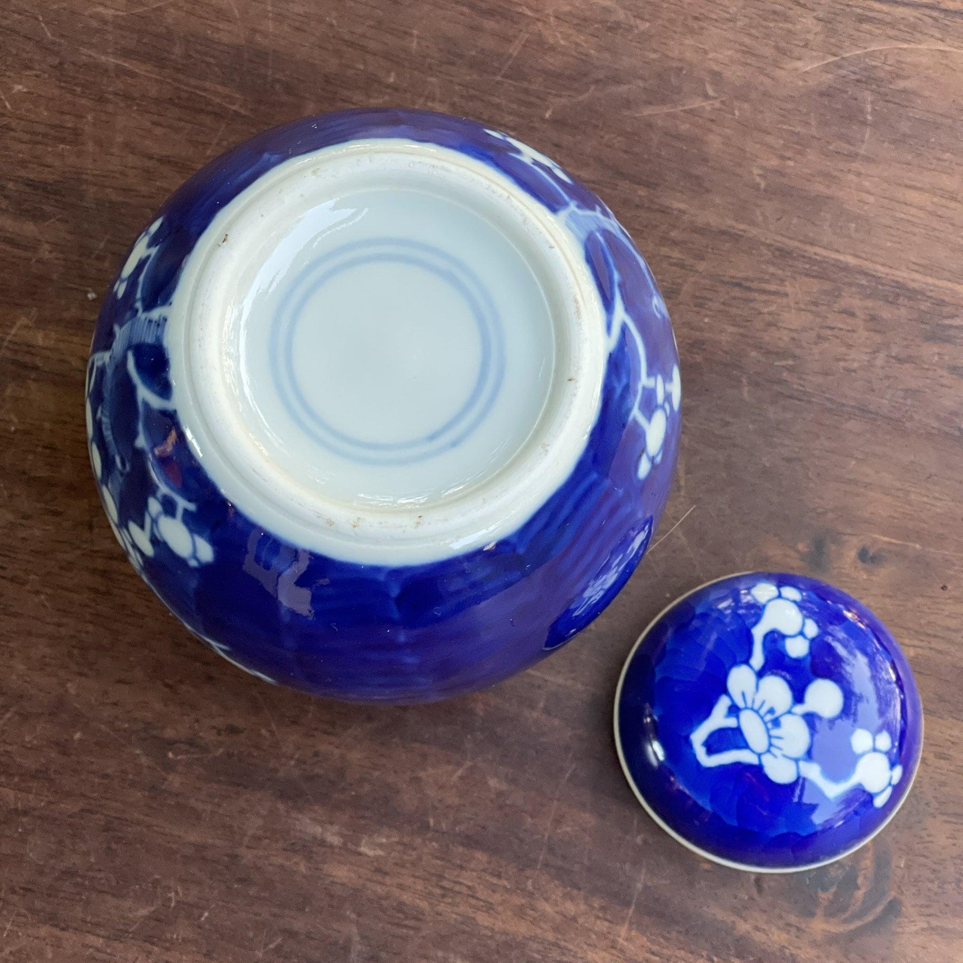 Antiek Chinees Gemberpotje met kurk - Bamestra Curiosa