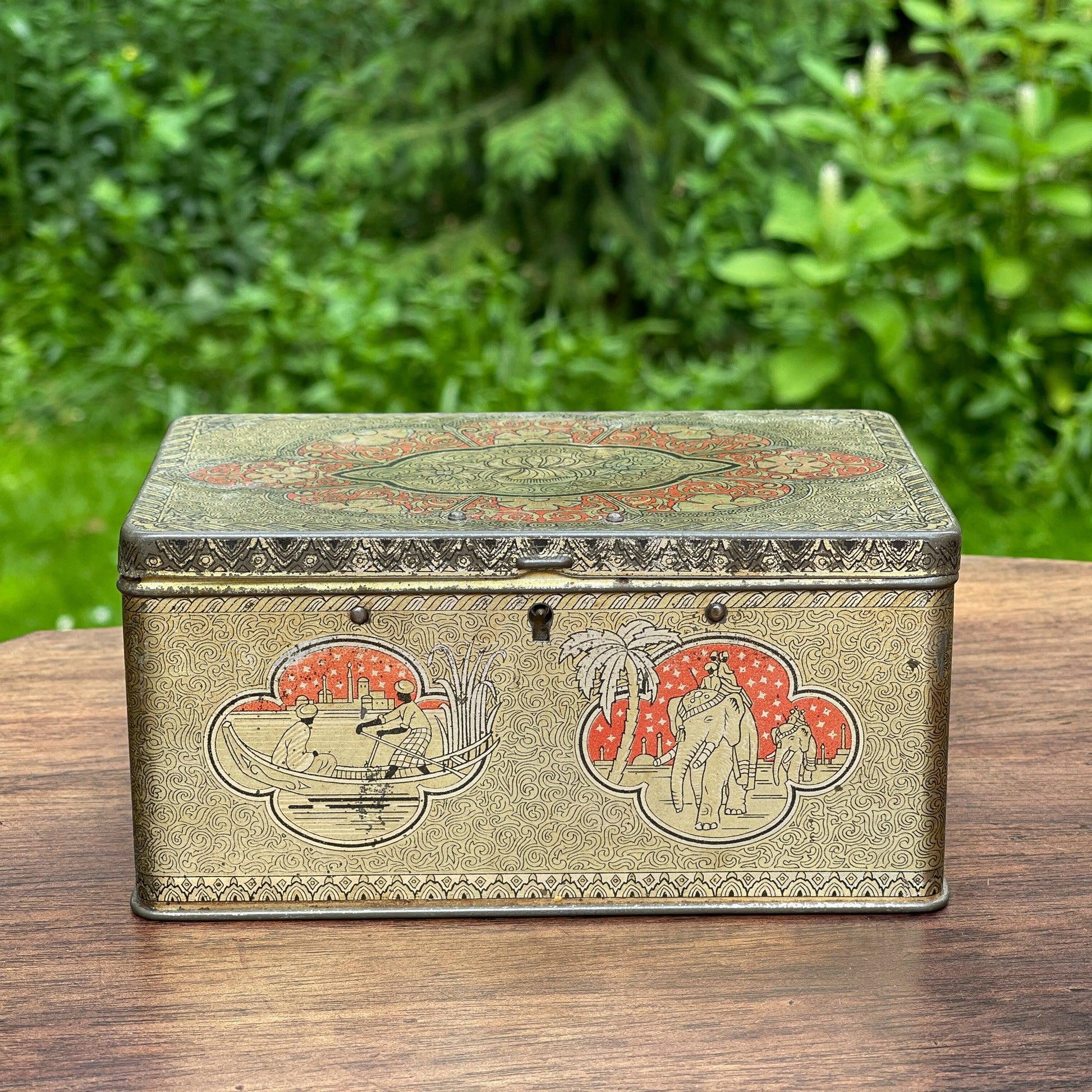 Antiek goud Art Deco blik De Gruyter - Bamestra Curiosa