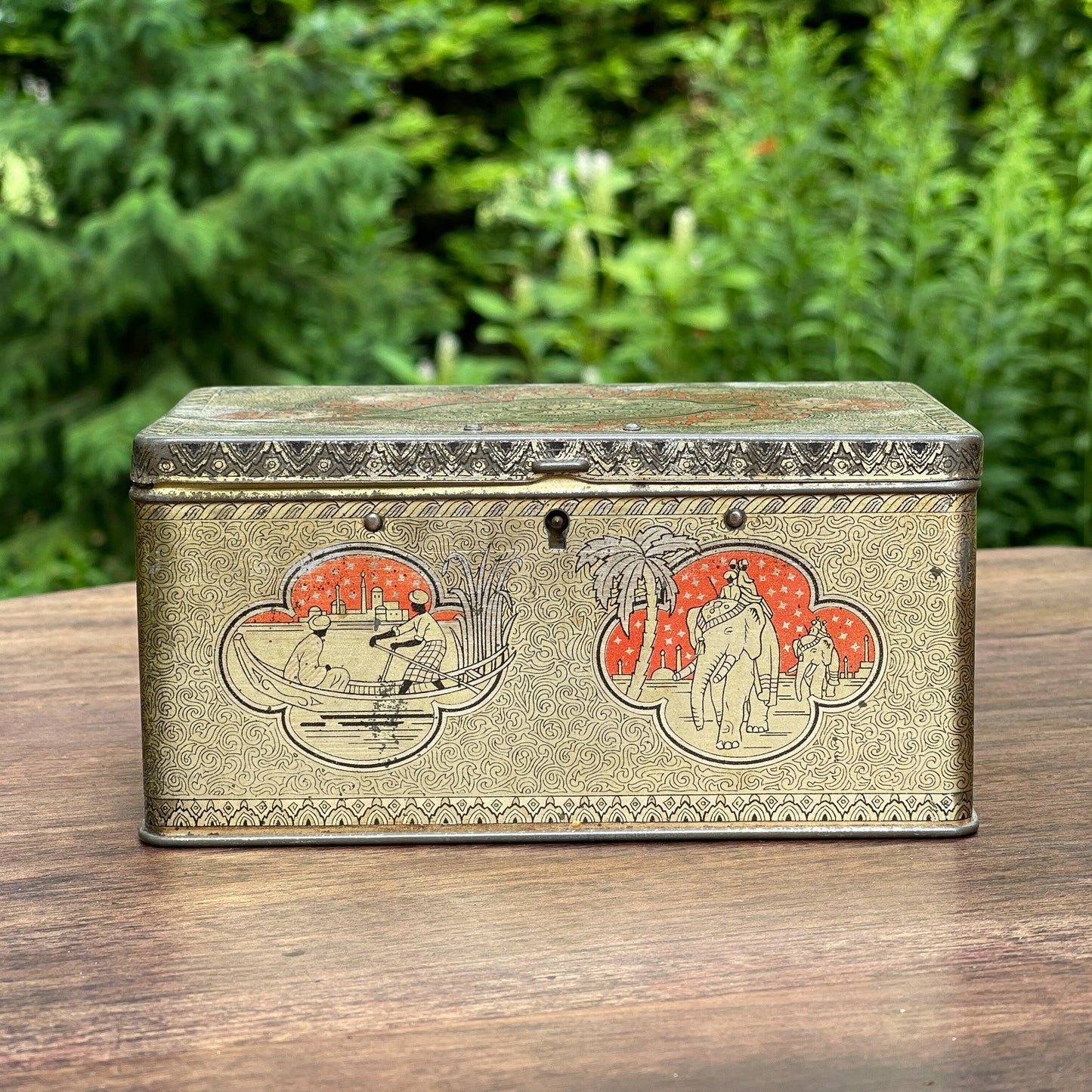 Antiek goud Art Deco blik De Gruyter - Bamestra Curiosa