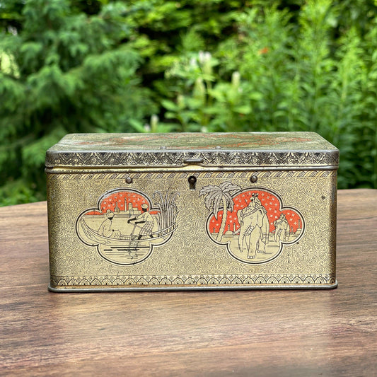 Antiek goud Art Deco blik De Gruyter - Bamestra Curiosa