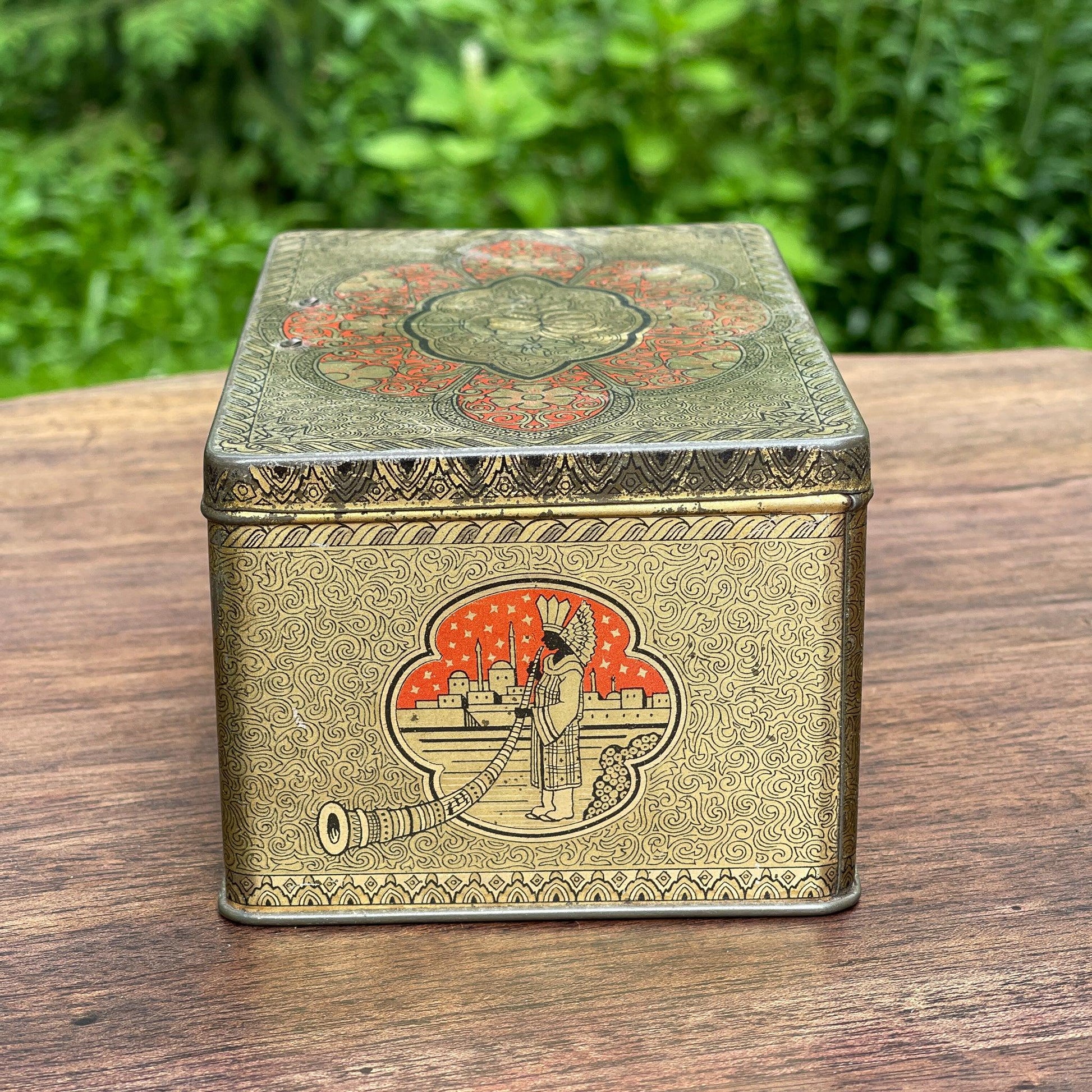 Antiek goud Art Deco blik De Gruyter - Bamestra Curiosa