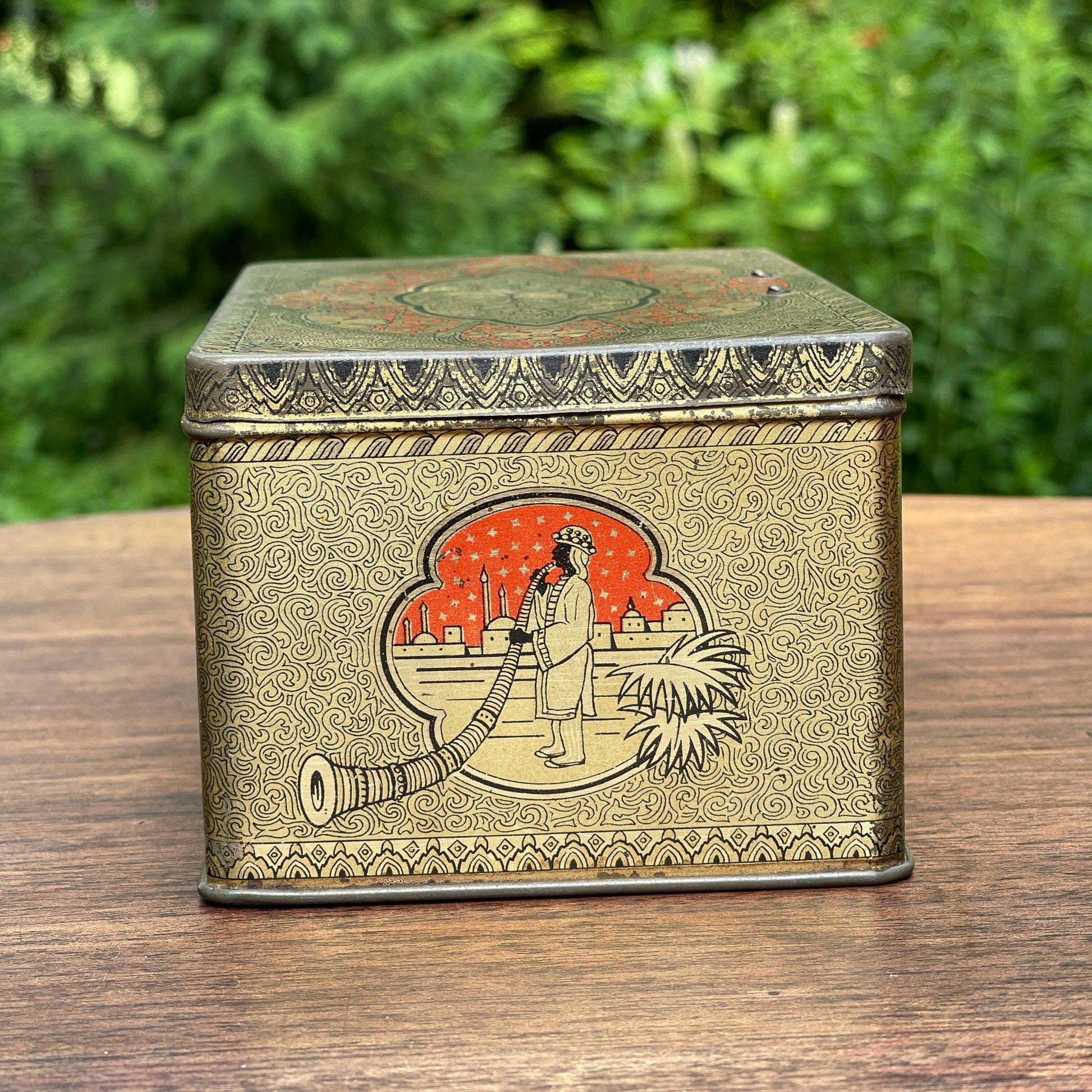 Antiek goud Art Deco blik De Gruyter - Bamestra Curiosa