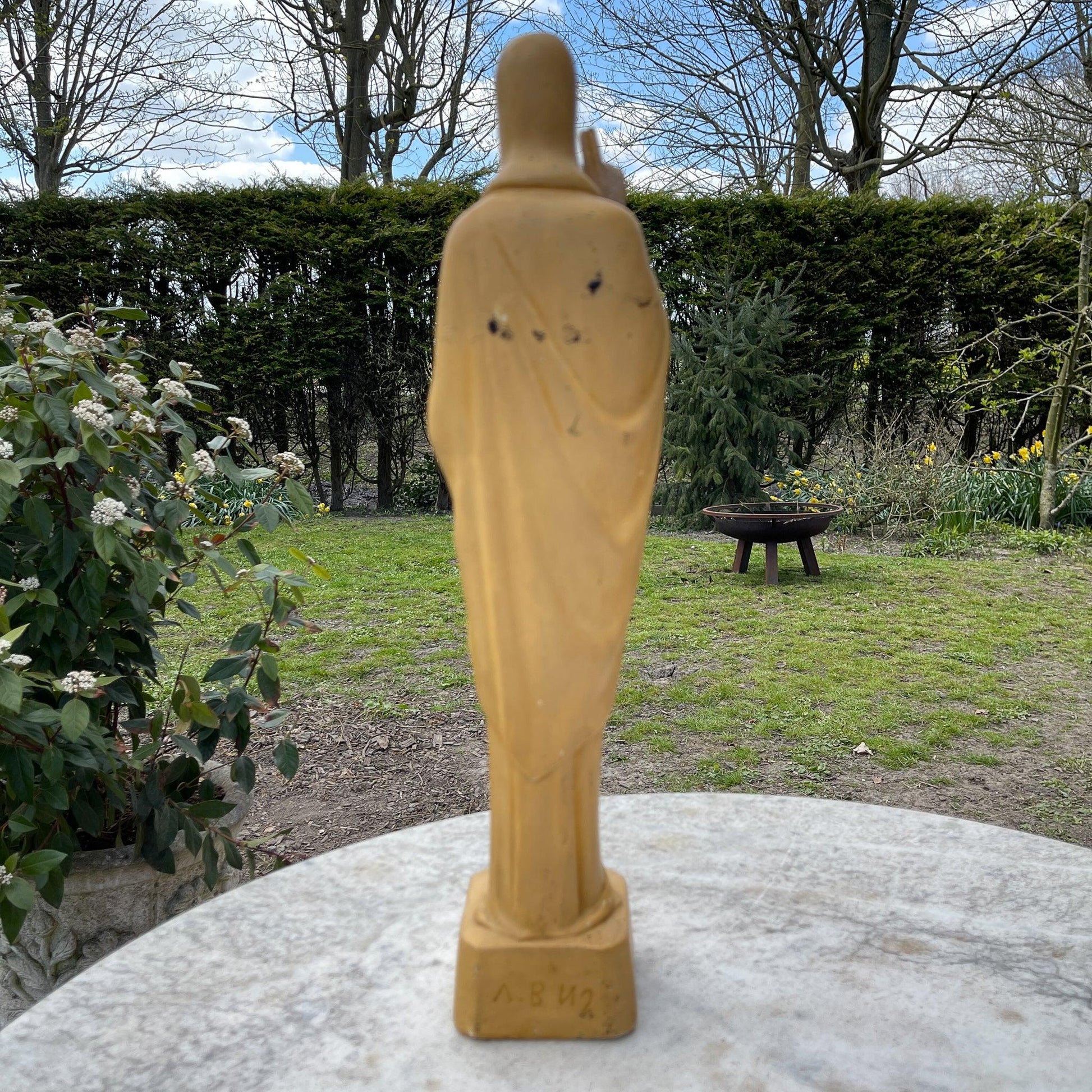 Antiek heiligenbeeld van Jezus - Bamestra Curiosa