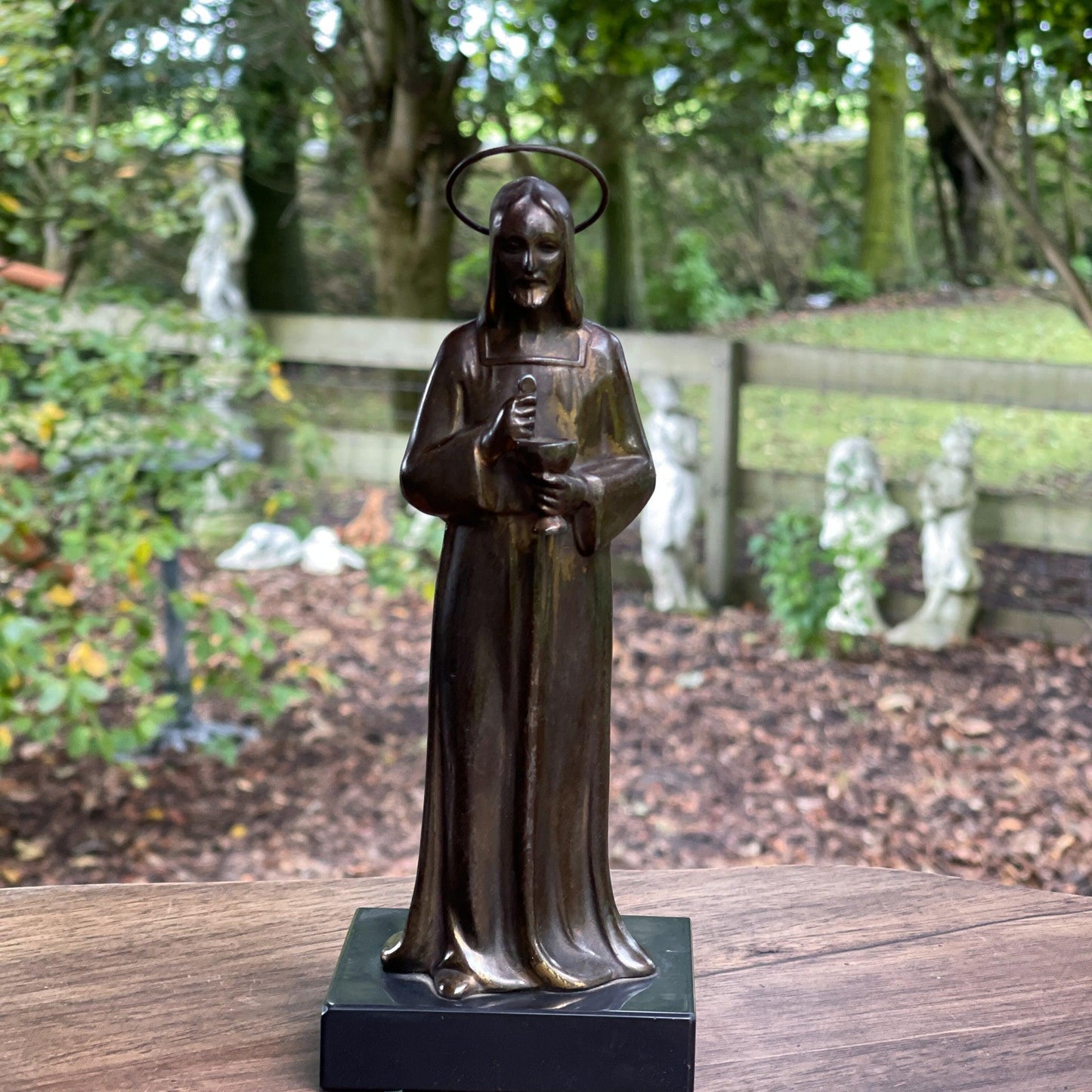 Antiek heiligenbeeld van R. Scali - Bamestra Curiosa