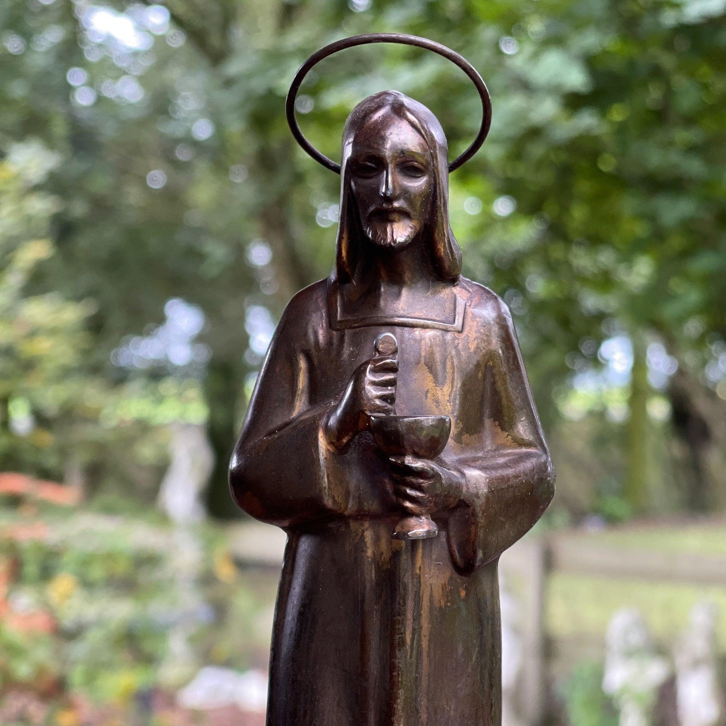 Antiek heiligenbeeld van R. Scali - Bamestra Curiosa