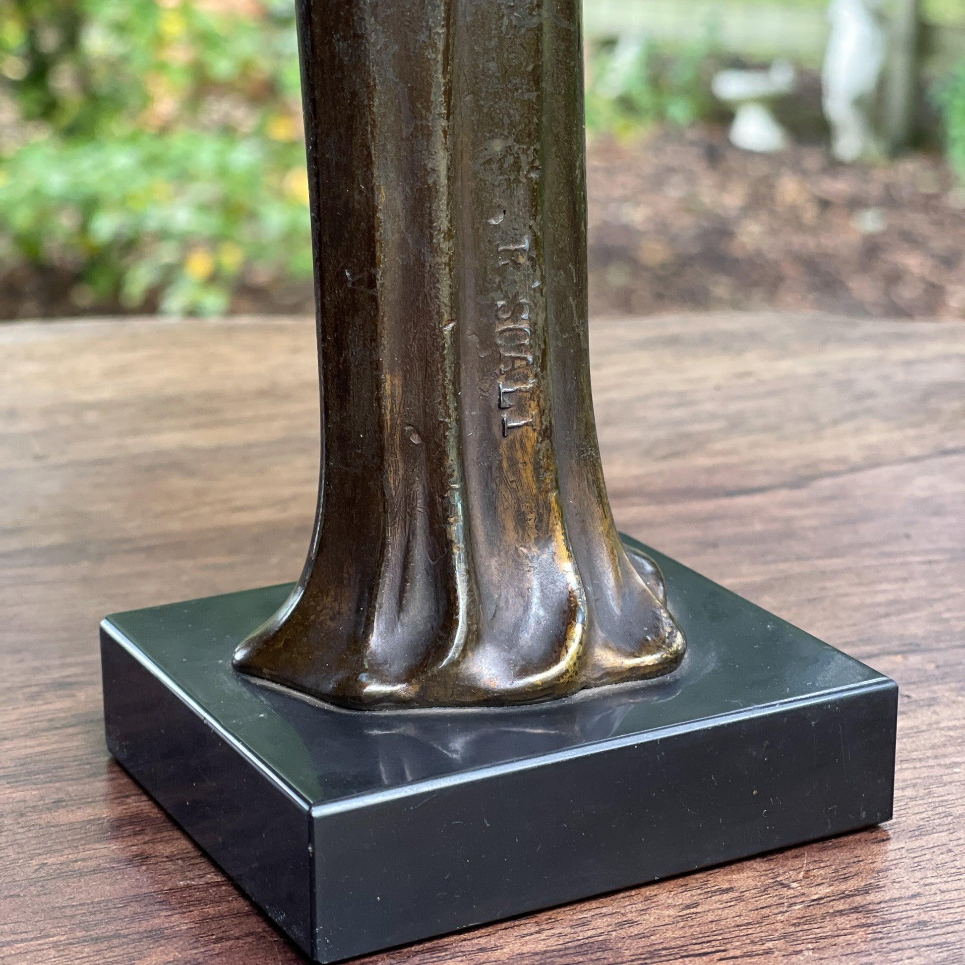 Antiek heiligenbeeld van R. Scali - Bamestra Curiosa