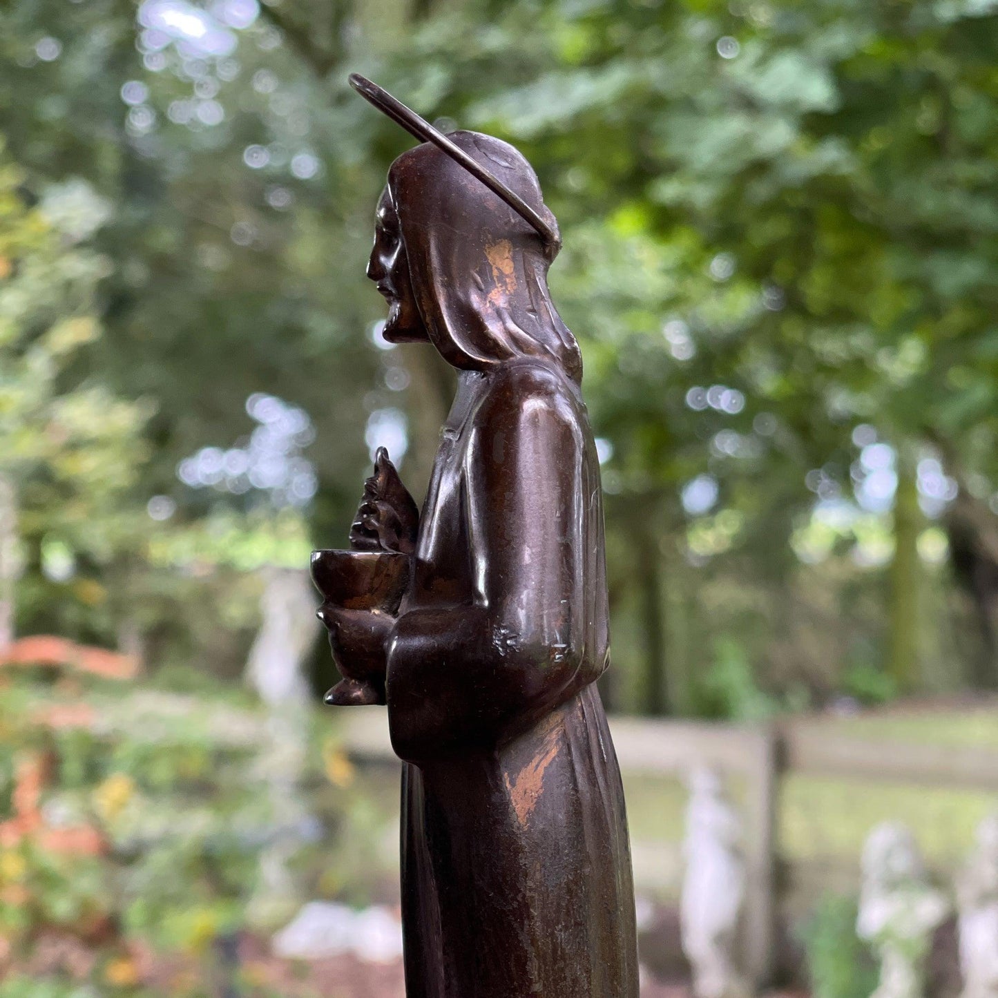 Antiek heiligenbeeld van R. Scali - Bamestra Curiosa