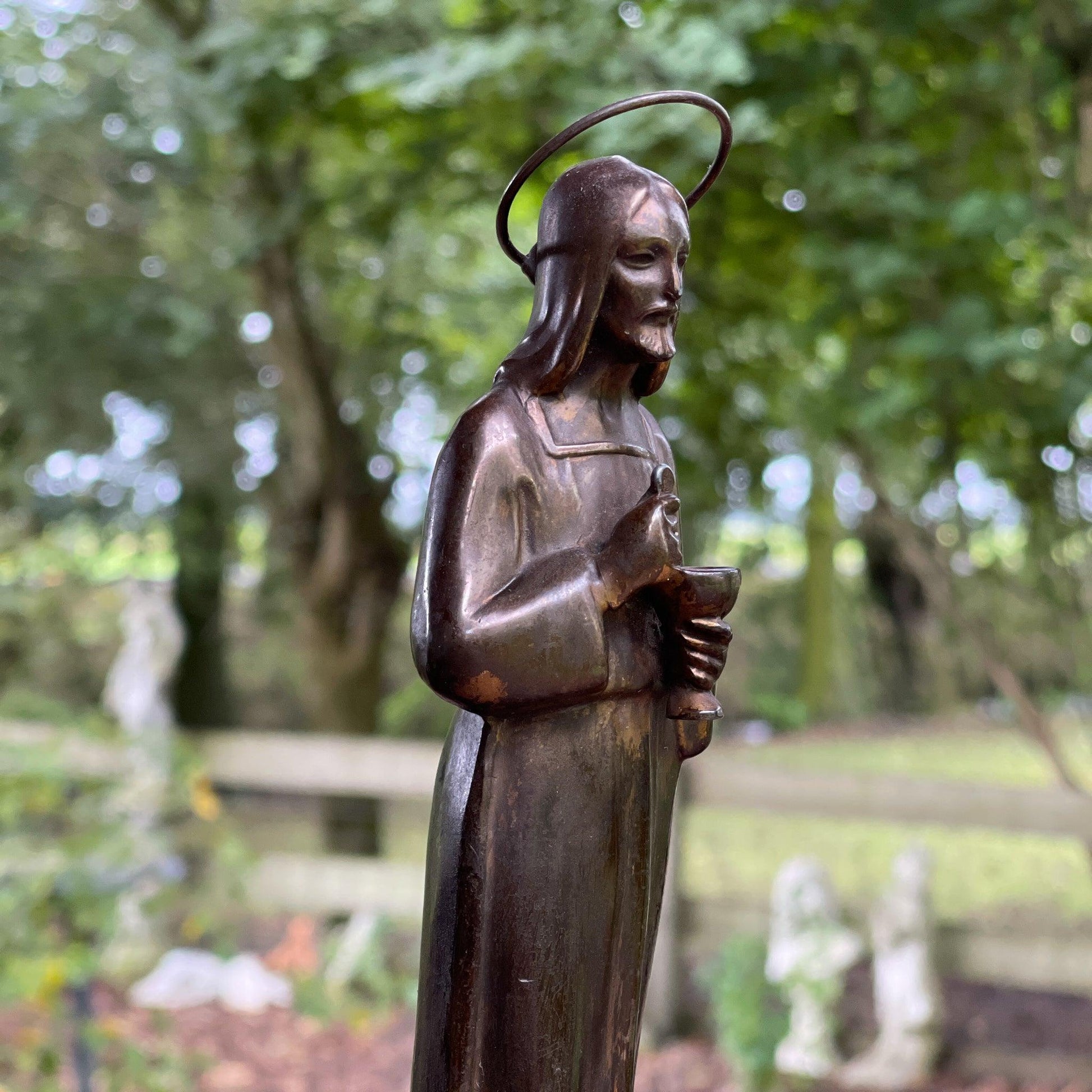 Antiek heiligenbeeld van R. Scali - Bamestra Curiosa