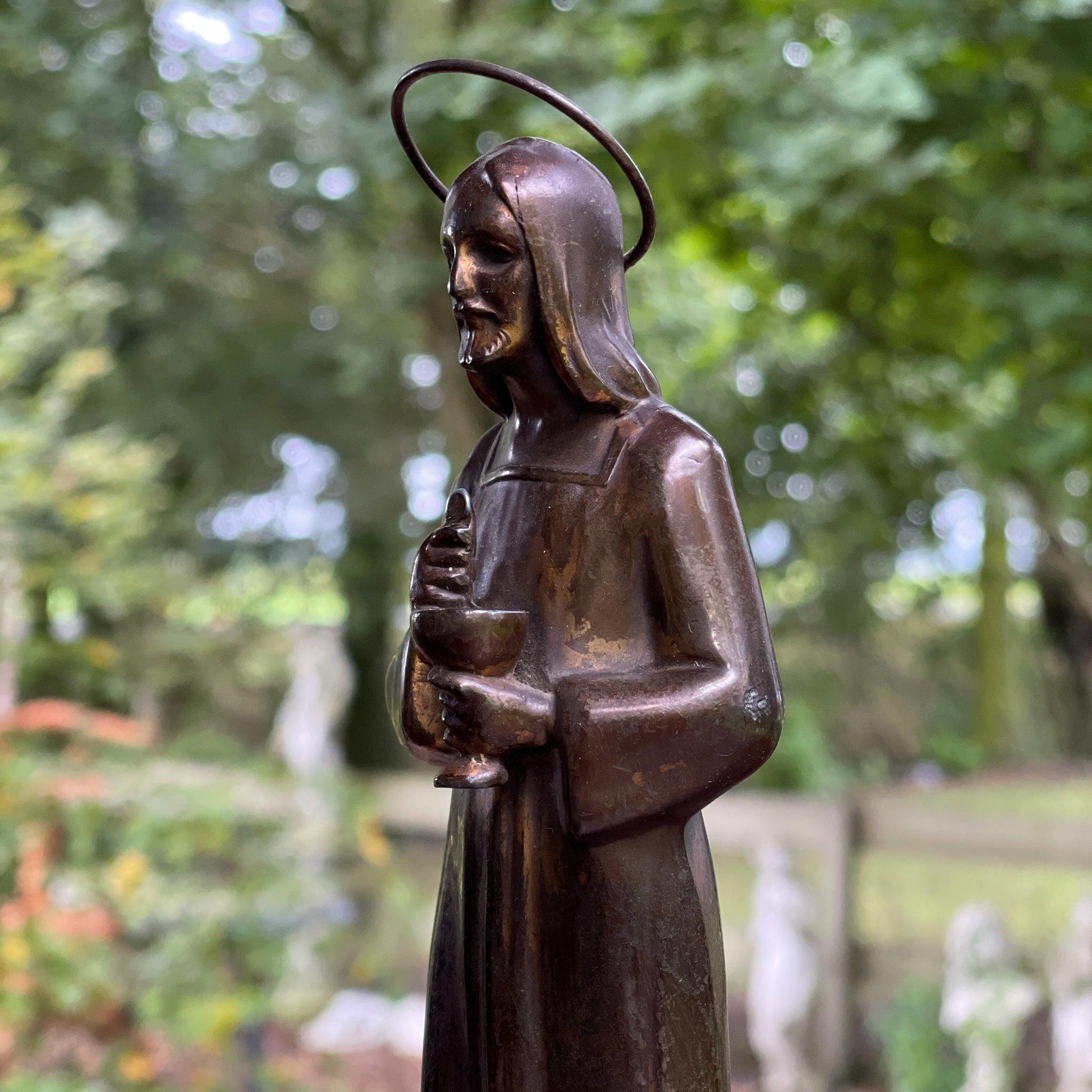 Antiek heiligenbeeld van R. Scali - Bamestra Curiosa